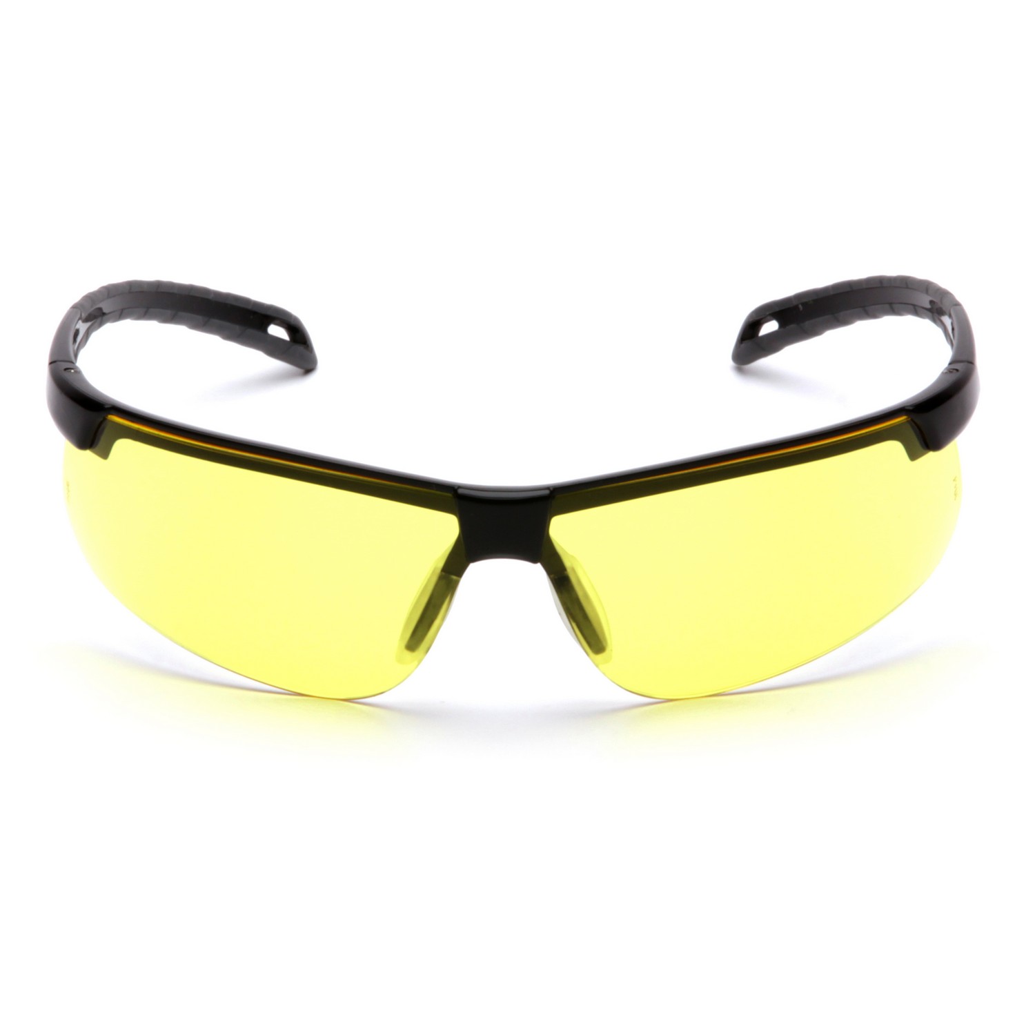 Pyramex Safety SB8630D Ever-Lite - Black Frame/Amber Lens Safety Glasses