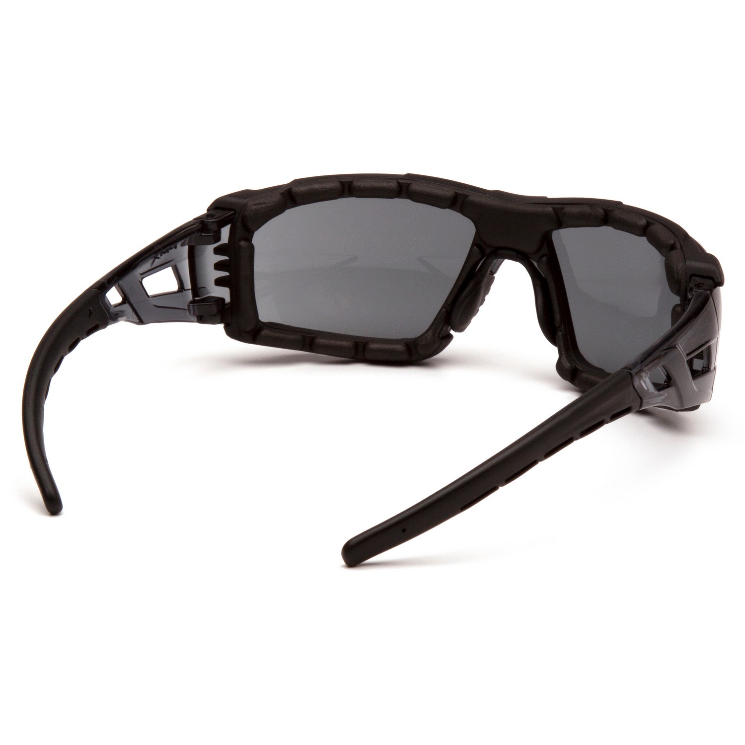 Pyramex Safety SB10220STMFP Fyxate - Black frameGray H2MAX Anti-Fog with Foam Padding Safety Glasses