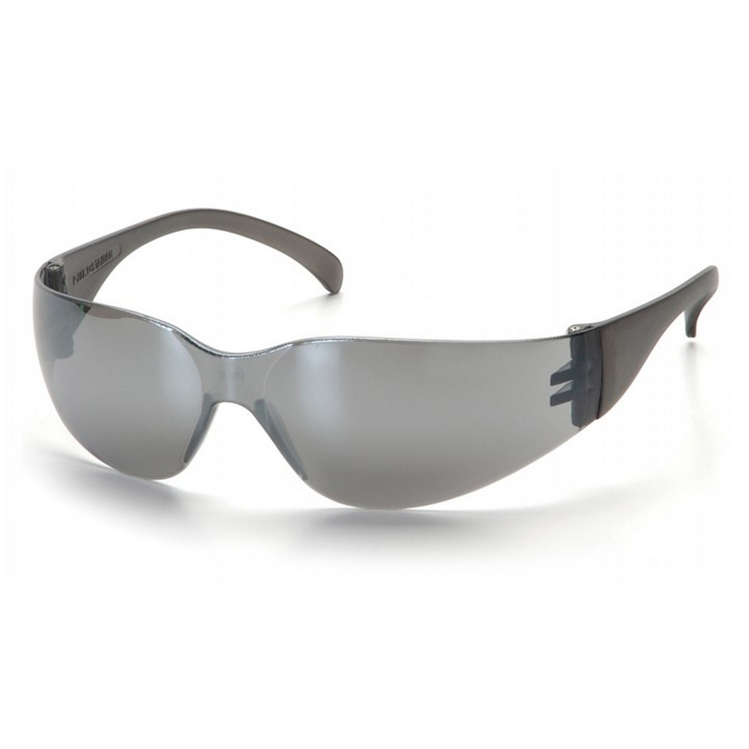 Pyramex Safety S4170S Intruder - Silver Mirror Frame/Silver Mirror-Hardcoated Lens Safety Glasses