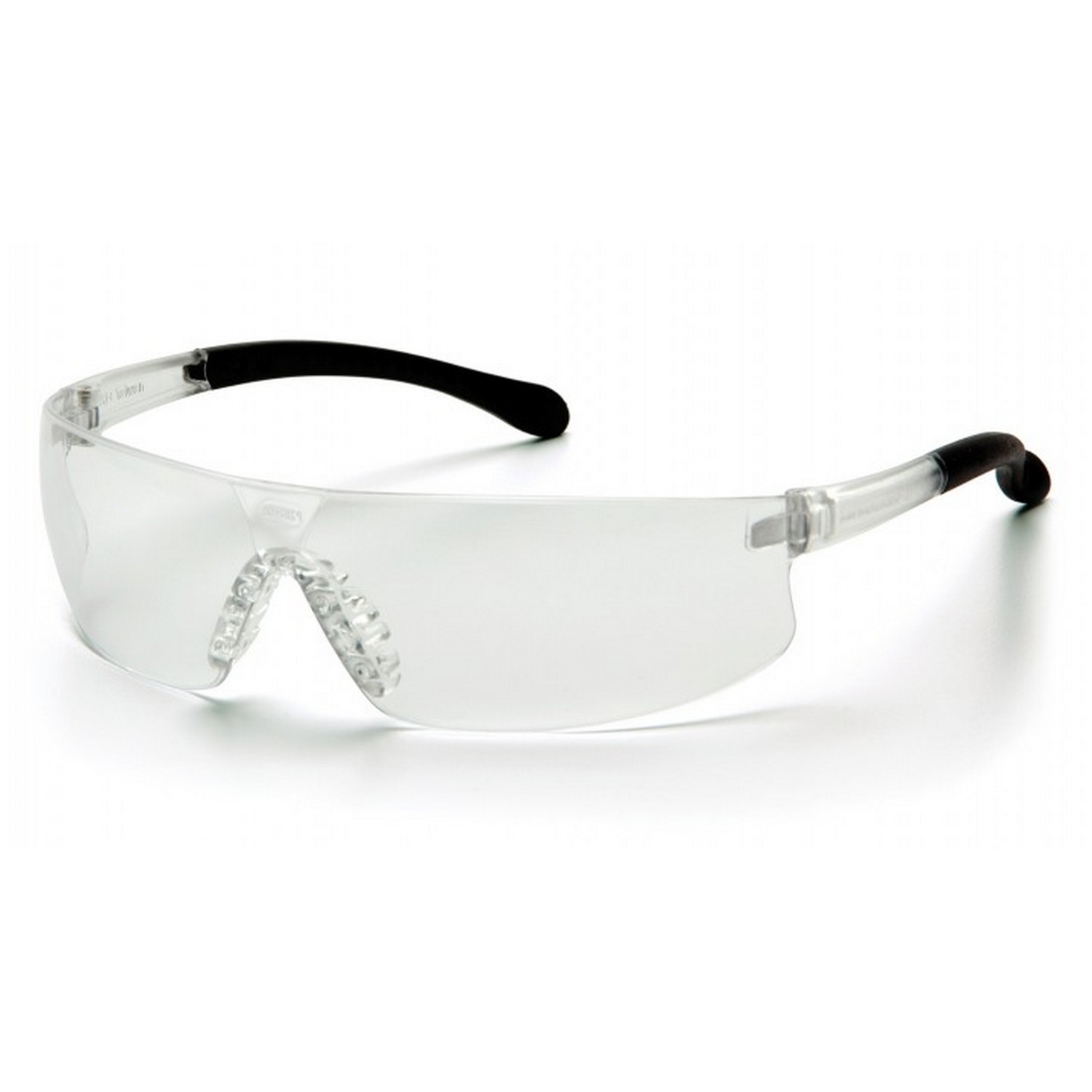 Pyramex Safety S7210S Provoq - Clear Frame/Clear Lens Safety Glasses