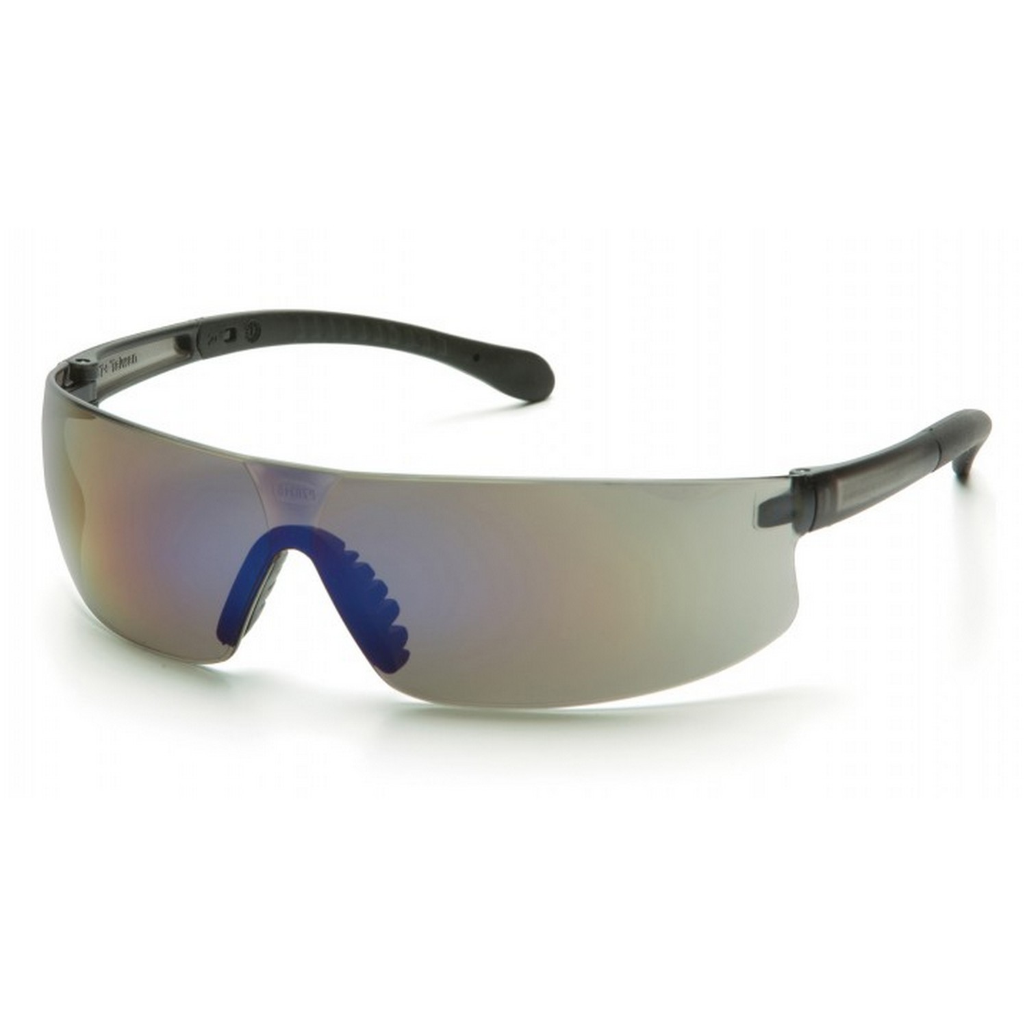 Pyramex Safety S7275S Provoq - Blue Mirror Frame/Blue Mirror Lens Safety Glasses