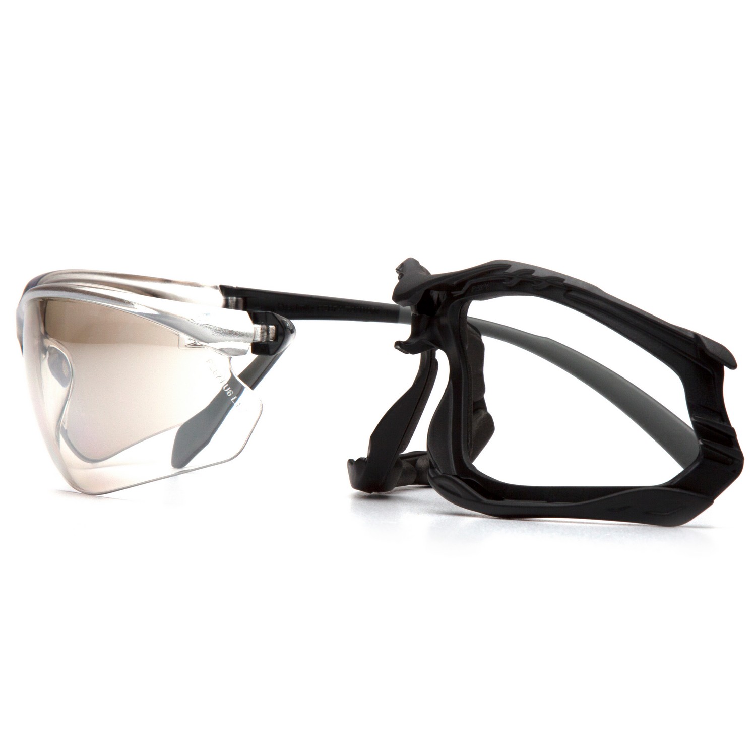 Pyramex Safety SB9380ST Proximity - Black frame/ Indoor-Outdoor anti-fog lens Safety Glasses