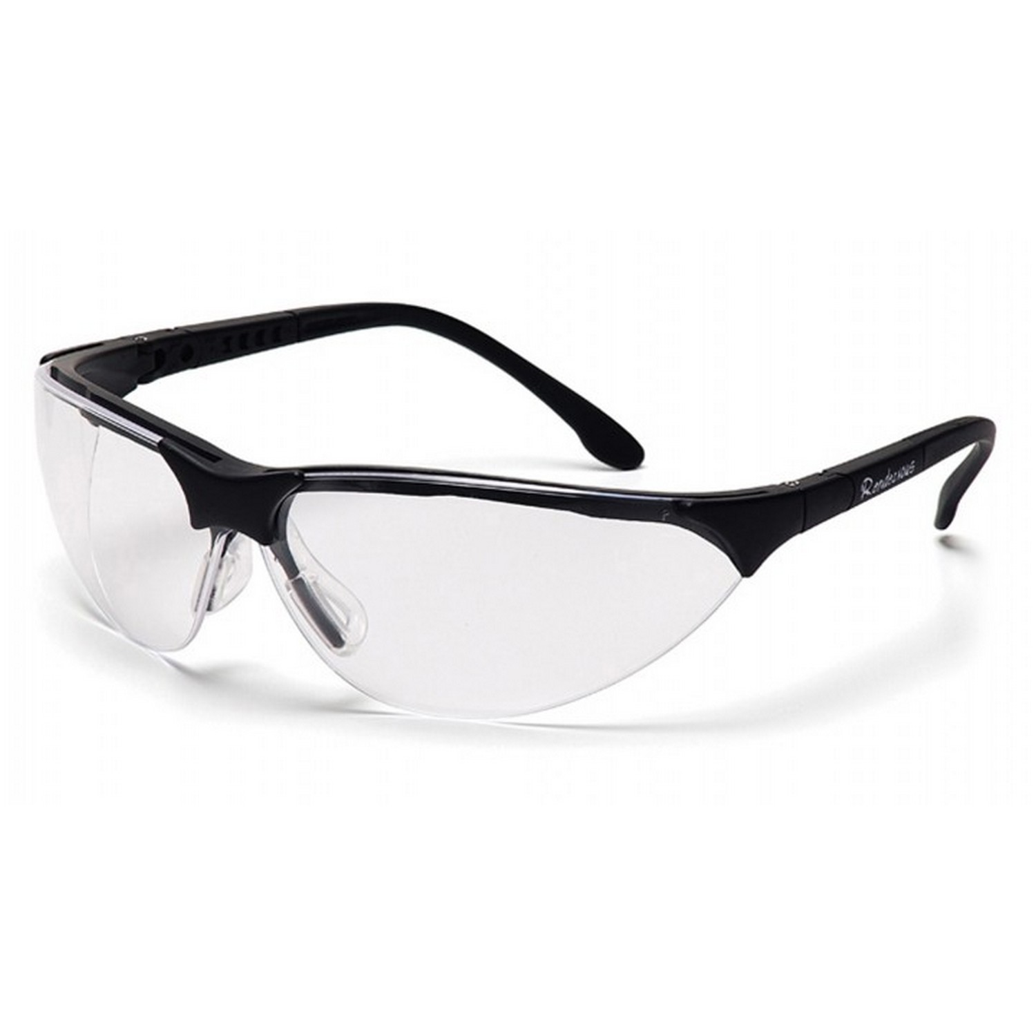 Pyramex Safety SB2810ST Rendezvous - Black Frame/Clear Anti-Fog Lens Safety Glasses