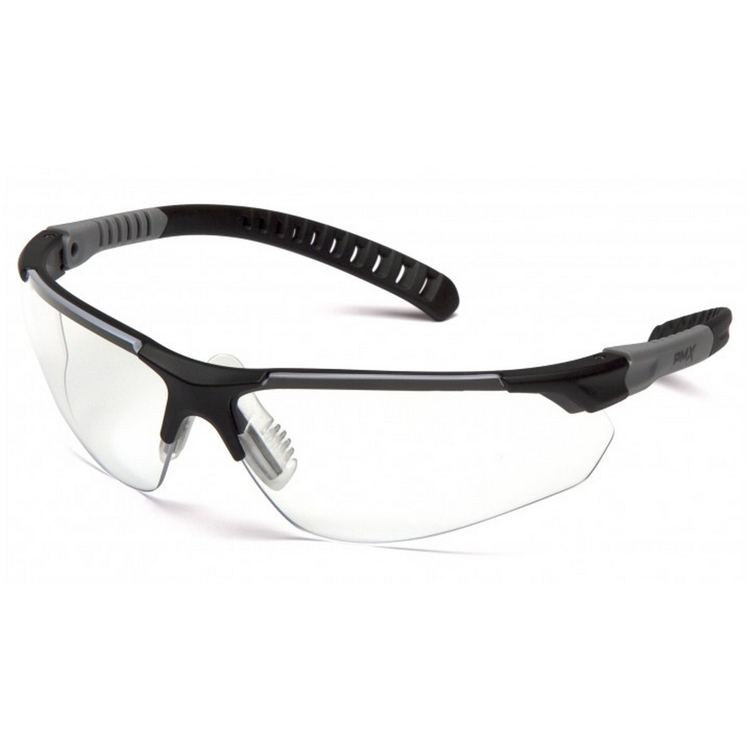 Pyramex Safety SBG10110D Sitecore - Black and Gray/Clear Lens Safety Glasses