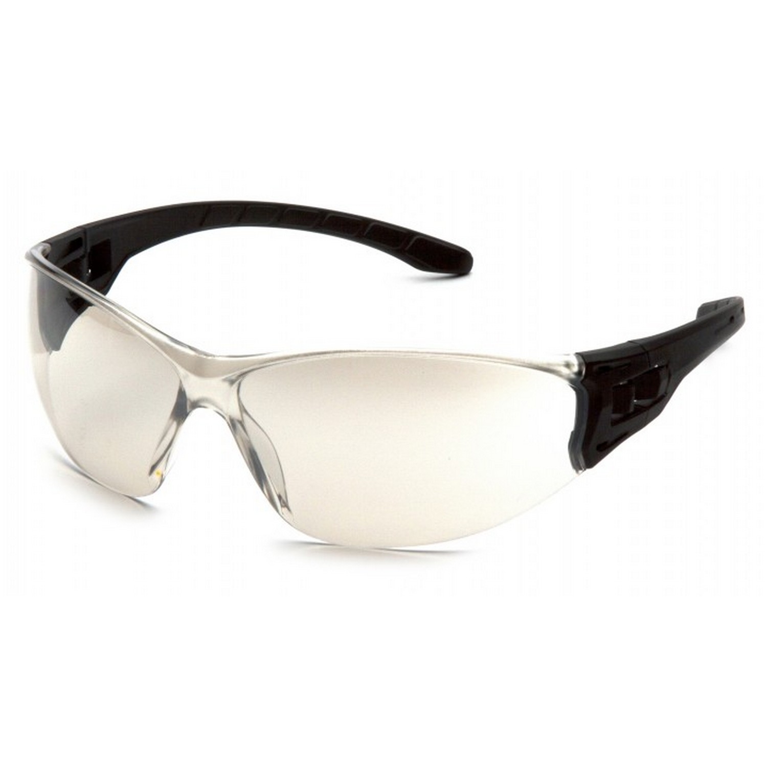 Pyramex Safety SB9580ST Trulock - Black Frame/ Indoor-Outdoor Mirror Anti-Fog Lens Safety Glasses