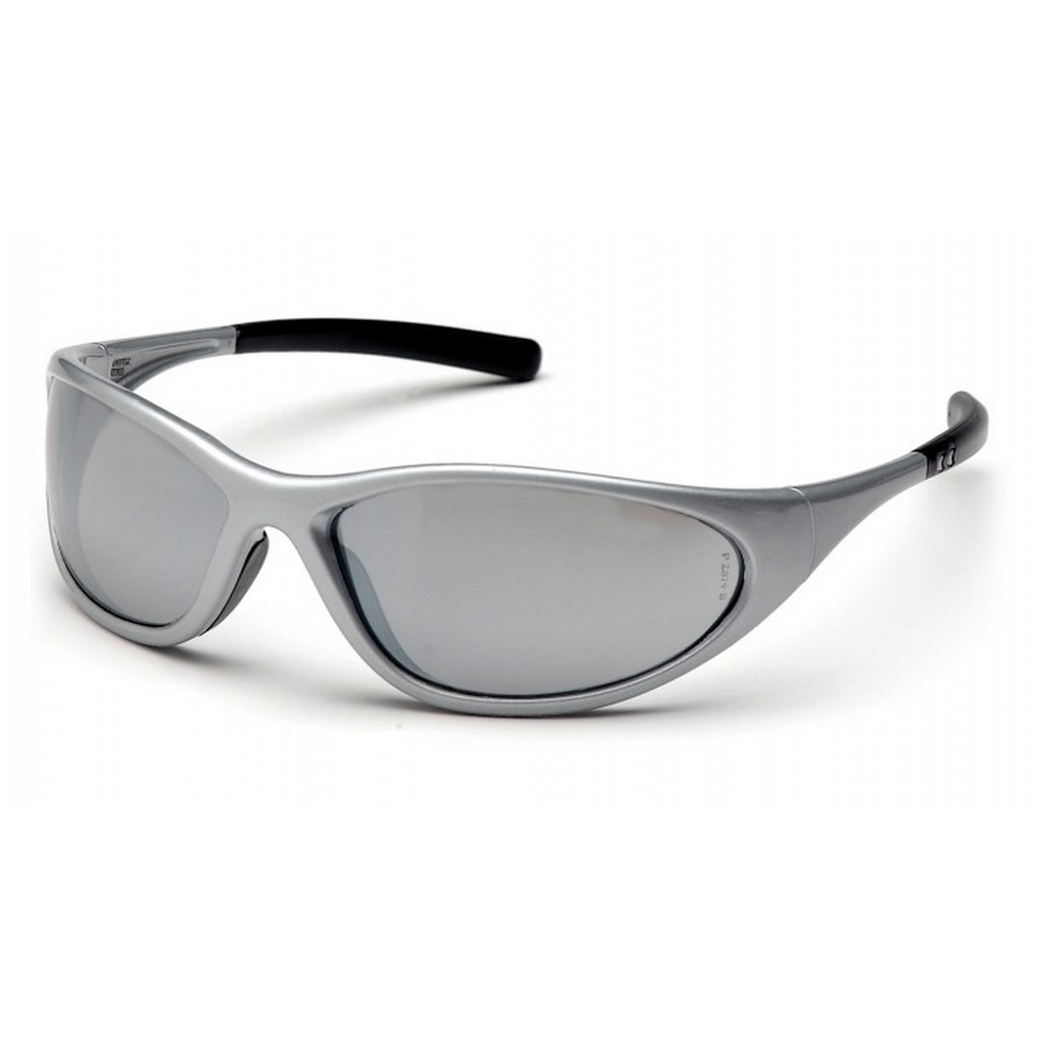 Pyramex Safety SS3370E Zone II - Silver Frame/Silver Mirror Lens Safety Glasses