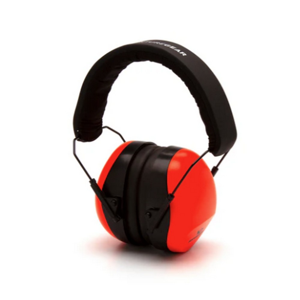 Pyramex Safety VGPM8041C Venture Gear - Earmuff - Hi-vis Orange 8010 Earmuff Clamshell NRR Rating 26dB
