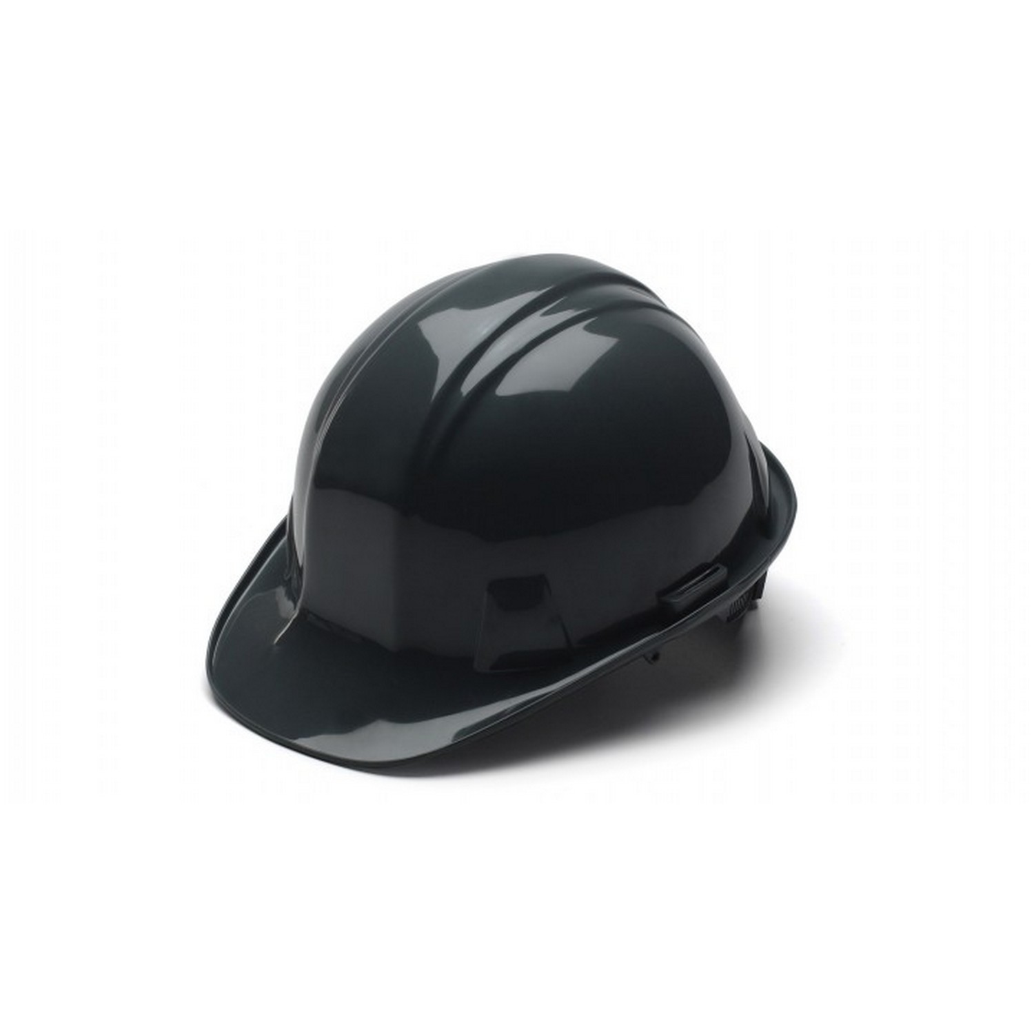 Pyramex Safety HP14111 SL Series Hard Hat - Black-Standard Shell 4 Pt Ratchet Suspension