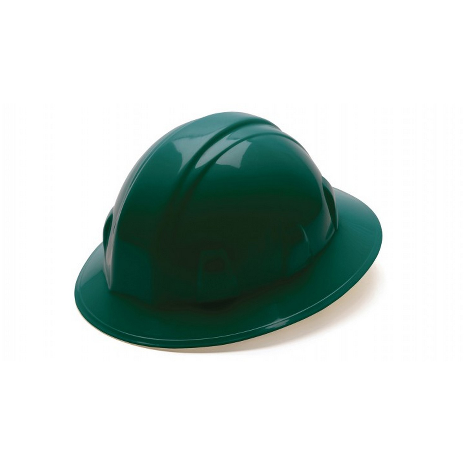 Pyramex Safety HP26135 SL Series Full Brim Hard Hat - Green-Full Brim 6 Pt Ratchet Suspension