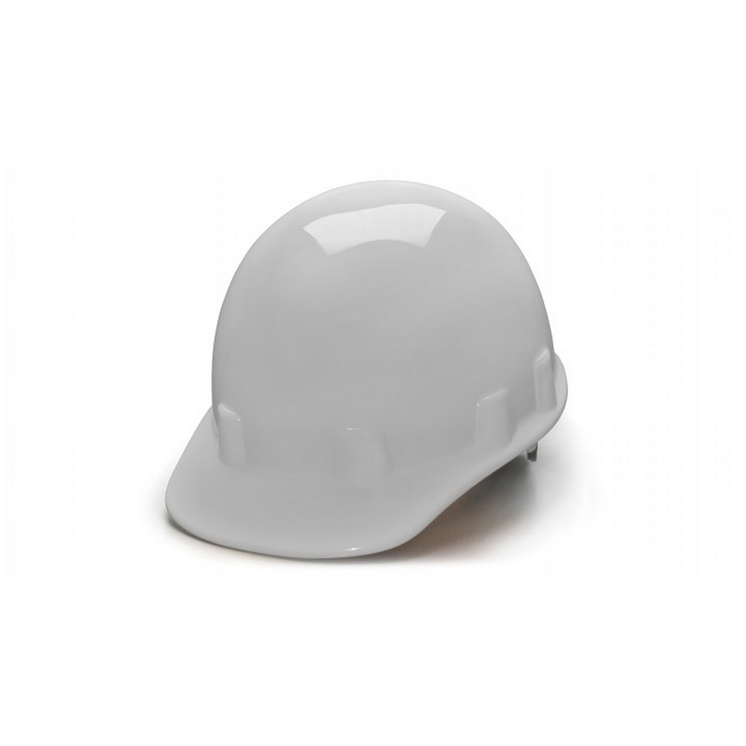 Pyramex Safety HPS14110 SL Series Sleek Shell Hard Hat - White-Sleek Shell Cap Style 4 Pt Ratchet Suspension