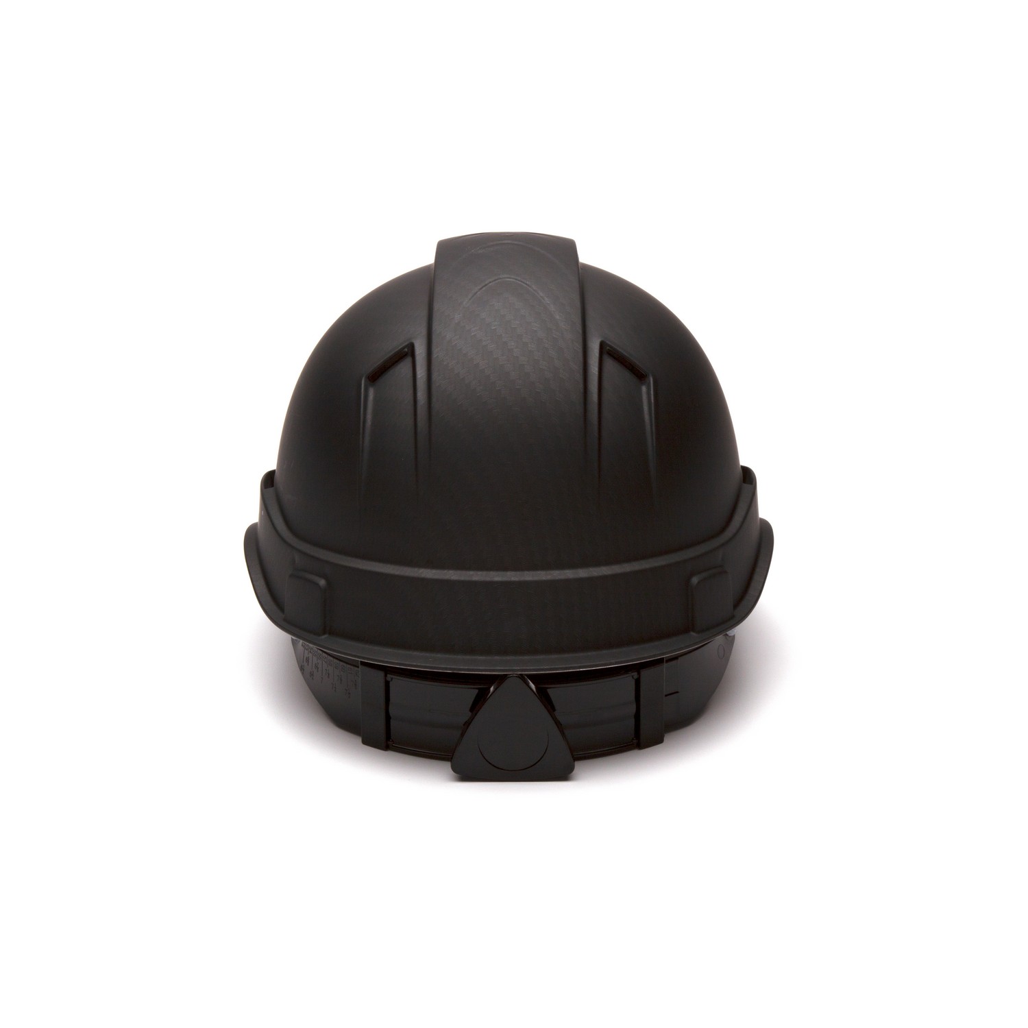 Pyramex Safety HP44117V Ridgeline Cap Style Vented Hard Hat - Matte Black Graphite Pattern -Ridgeline Cap Style Vented 4 Pt Ratchet Suspension
