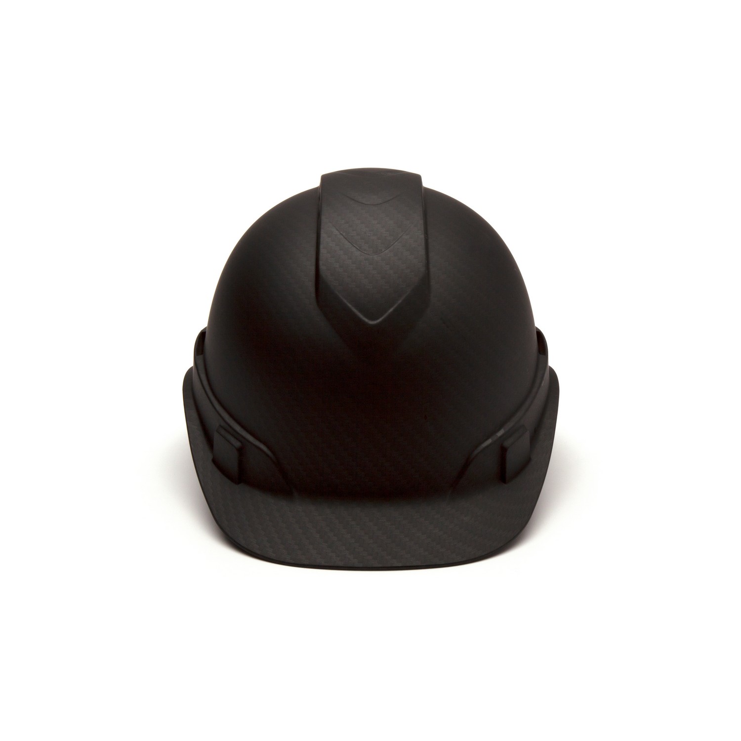 Pyramex Safety HP44117V Ridgeline Cap Style Vented Hard Hat - Matte Black Graphite Pattern -Ridgeline Cap Style Vented 4 Pt Ratchet Suspension