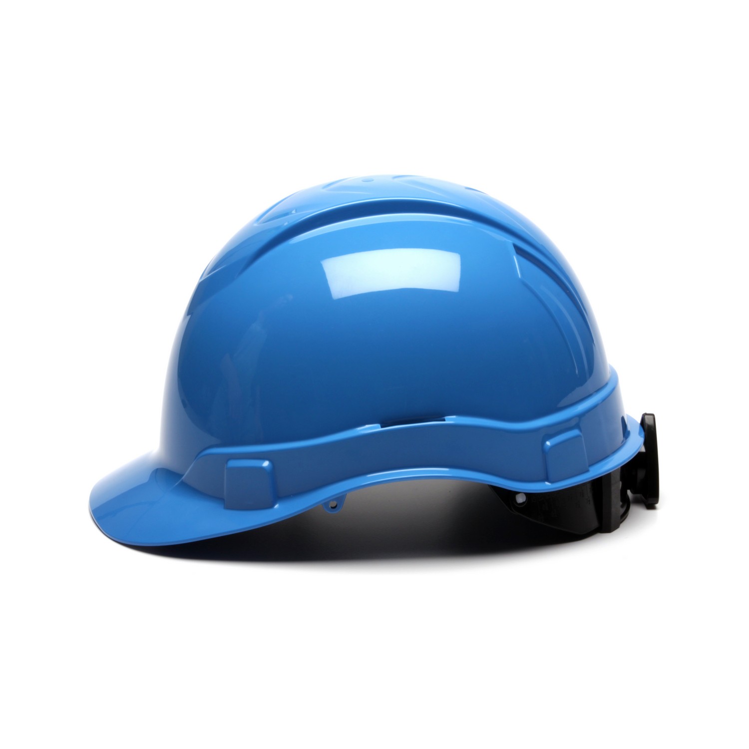 Pyramex Safety HP44162 Ridgeline Hard Hat - Light Blue-Ridgeline Cap Style 4 Pt Ratchet Suspension
