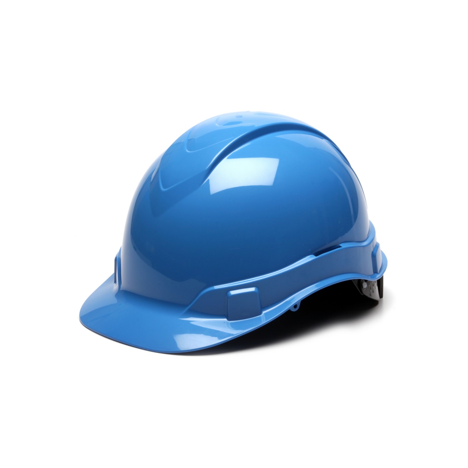 Pyramex Safety HP44162 Ridgeline Hard Hat - Light Blue-Ridgeline Cap Style 4 Pt Ratchet Suspension