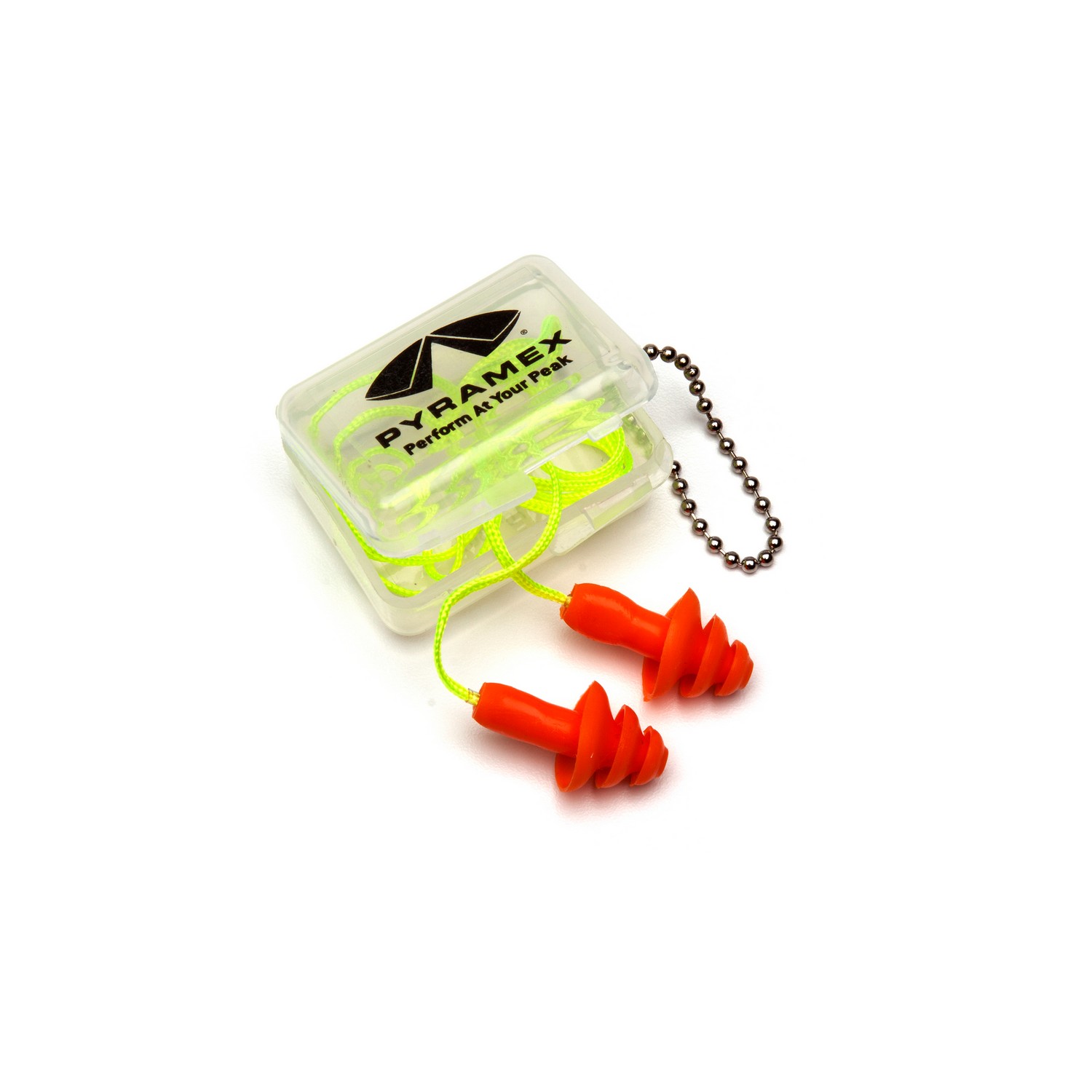Pyramex Safety RP3001PC Earplugs - Reusable ear plug plastic carrying case