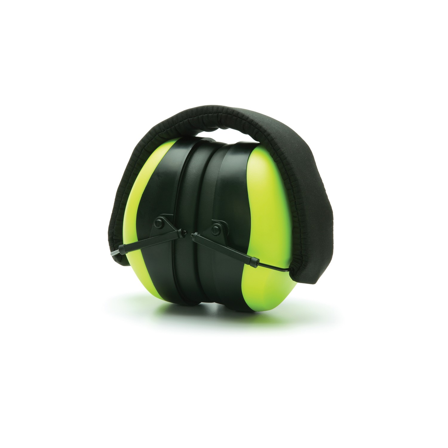 Pyramex Safety PM8031 Earmuffs - Hi-Vis Lime Ear Muff - NRR 26dB - Individually packaged