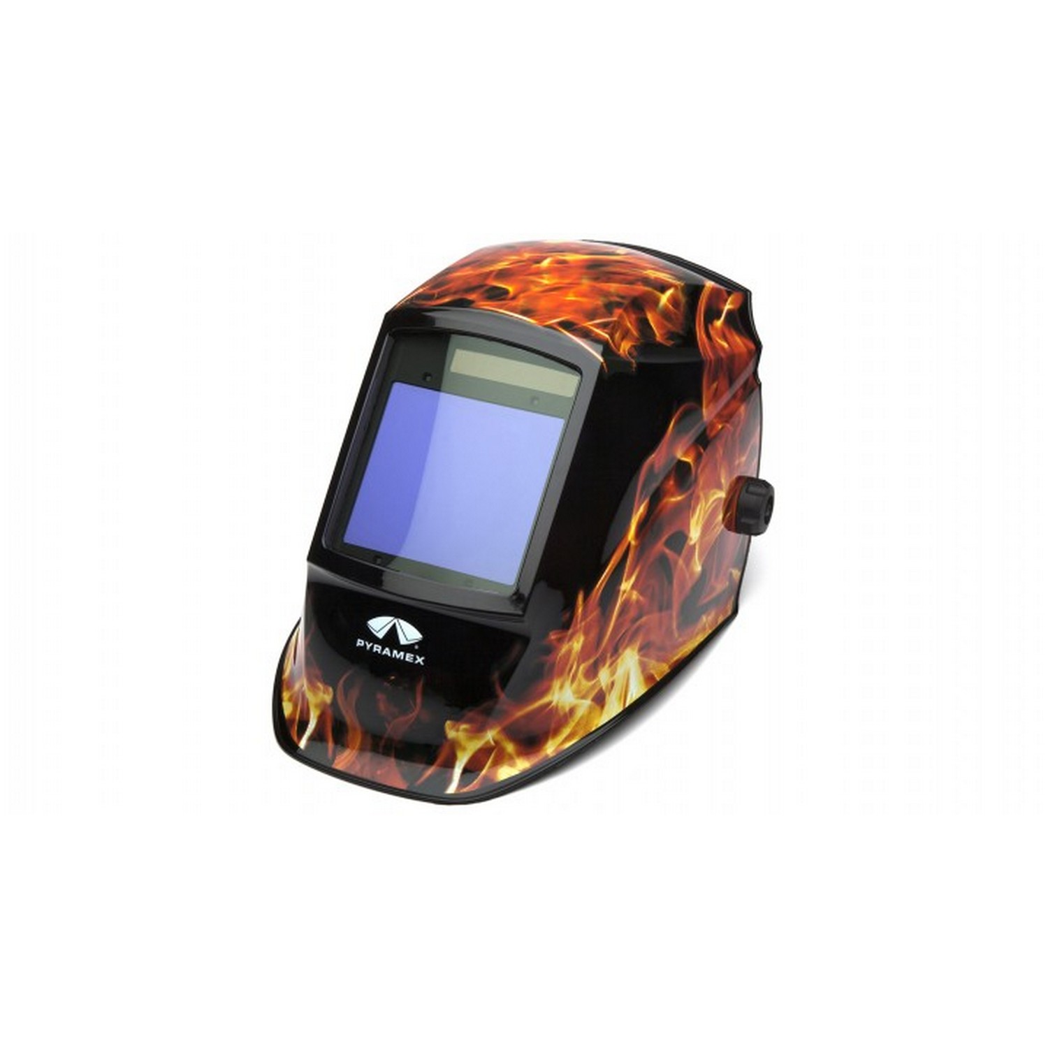 Pyramex Safety WHAM3030FL LeadHead - AUTODARKENING WELDING HELMET-MANUAL-98x87mm-FLAME