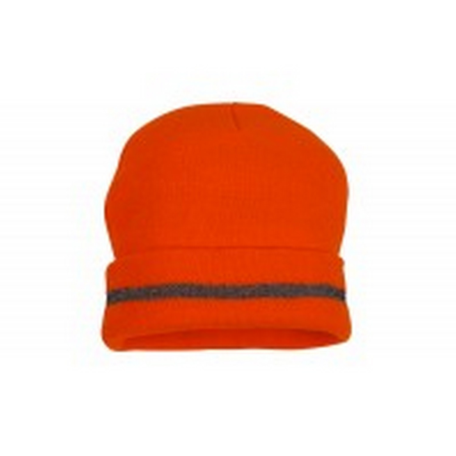 Pyramex Safety RH120 Knit Cap - Knit Cap with Reflective Strip-Orange
