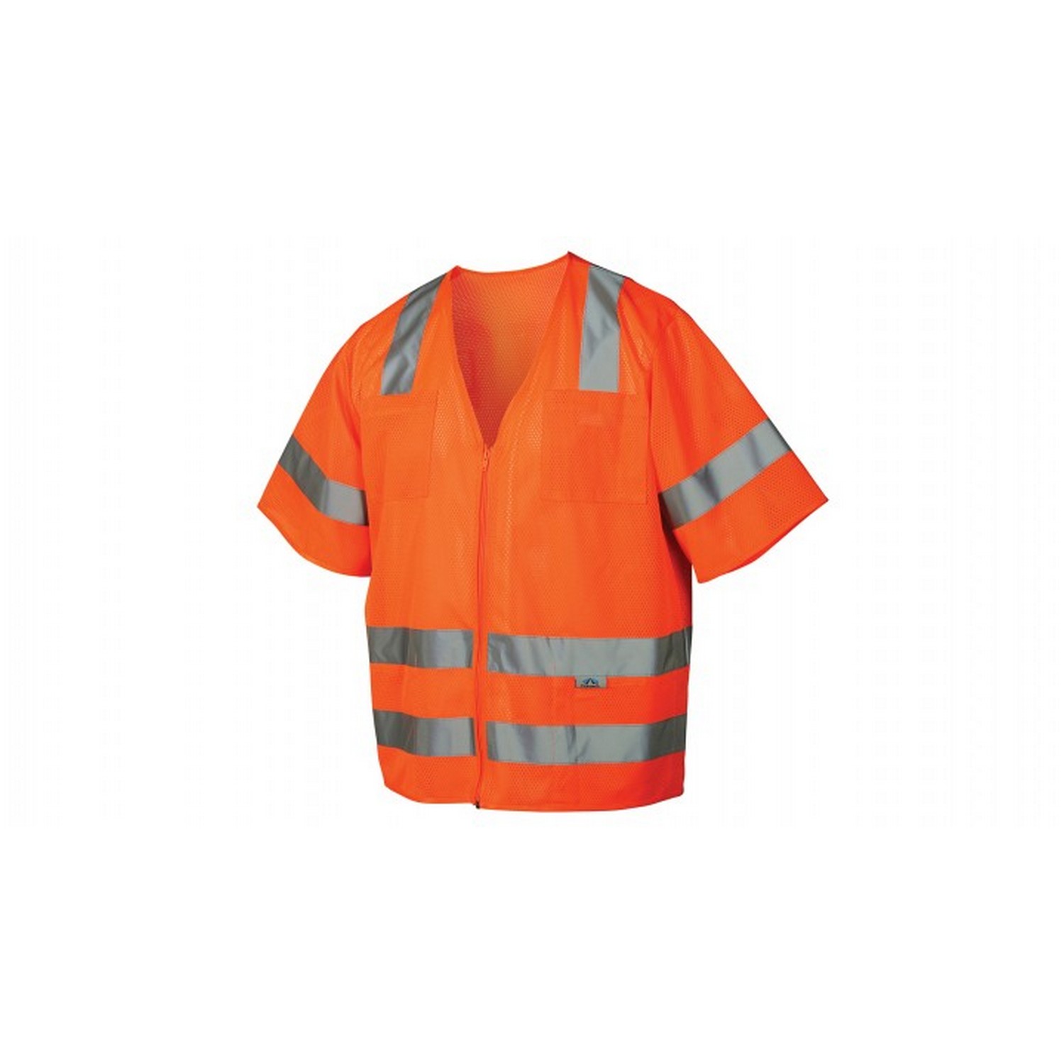Pyramex Safety RVZ3120 Safety Vest - Hi-Vis Orange ANSI Type R Class 3