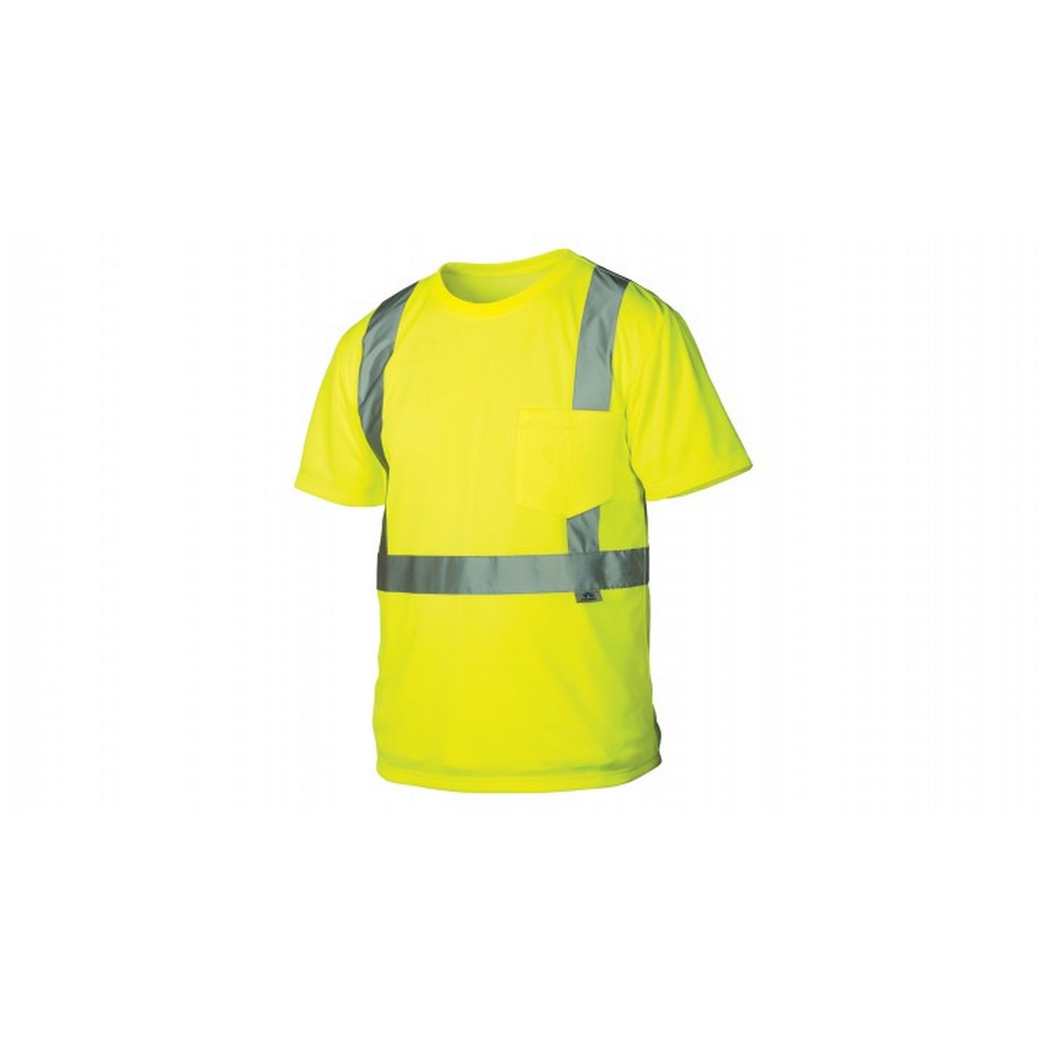 Pyramex Safety RTS2110 T-Shirt - Hi-Vis Lime T-Shirt ANSI Type R Class 2