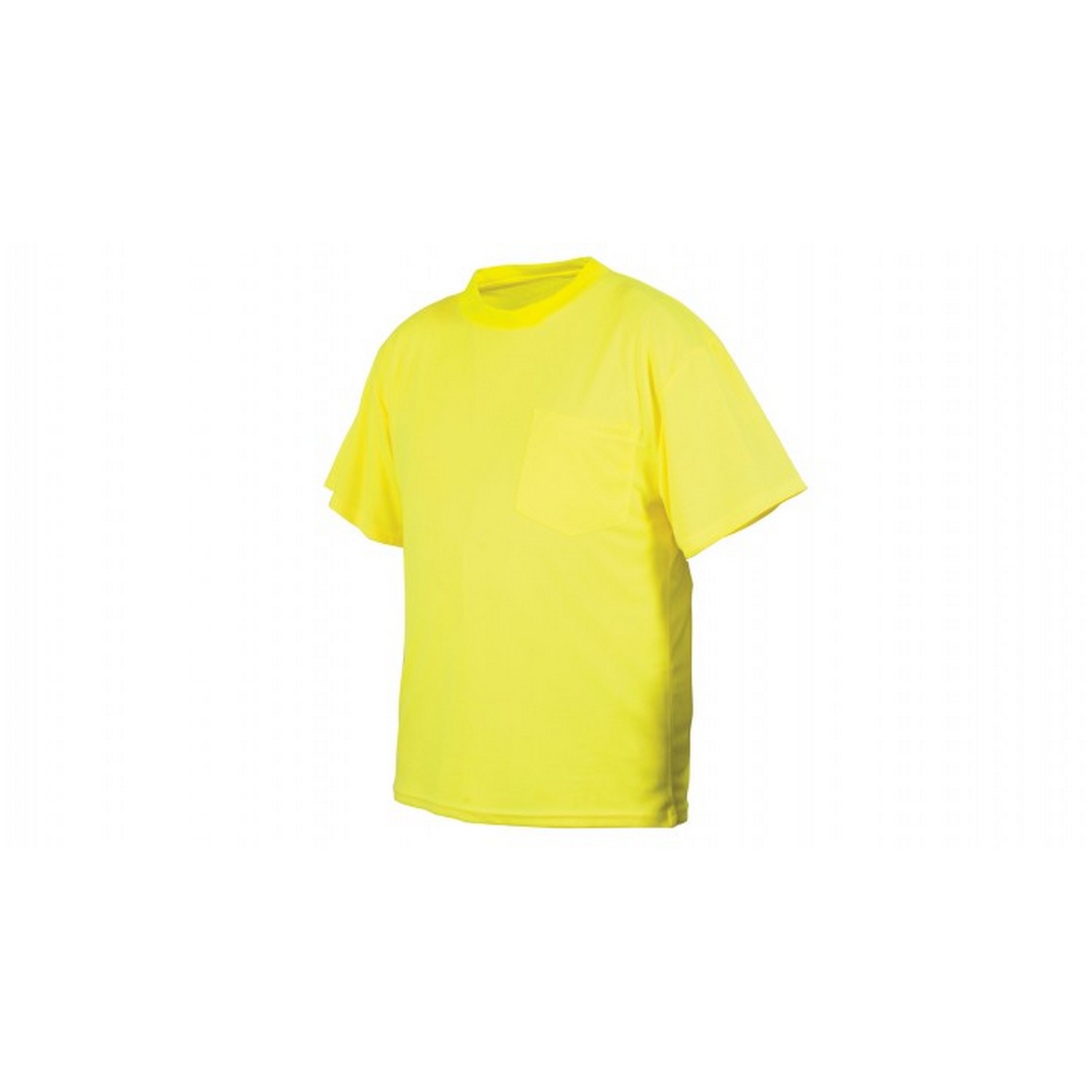 Pyramex Safety RTS2110NS T-Shirt - Hi-Vis Lime T-Shirt No Reflective Tape ANSI Type R Class 2