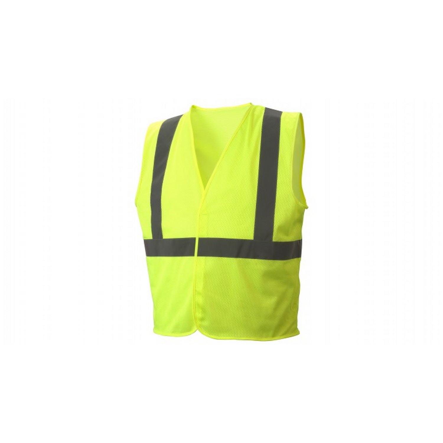 Pyramex Safety RVHLM2910 Safety Vest - Lime ANSI Type R Class 2