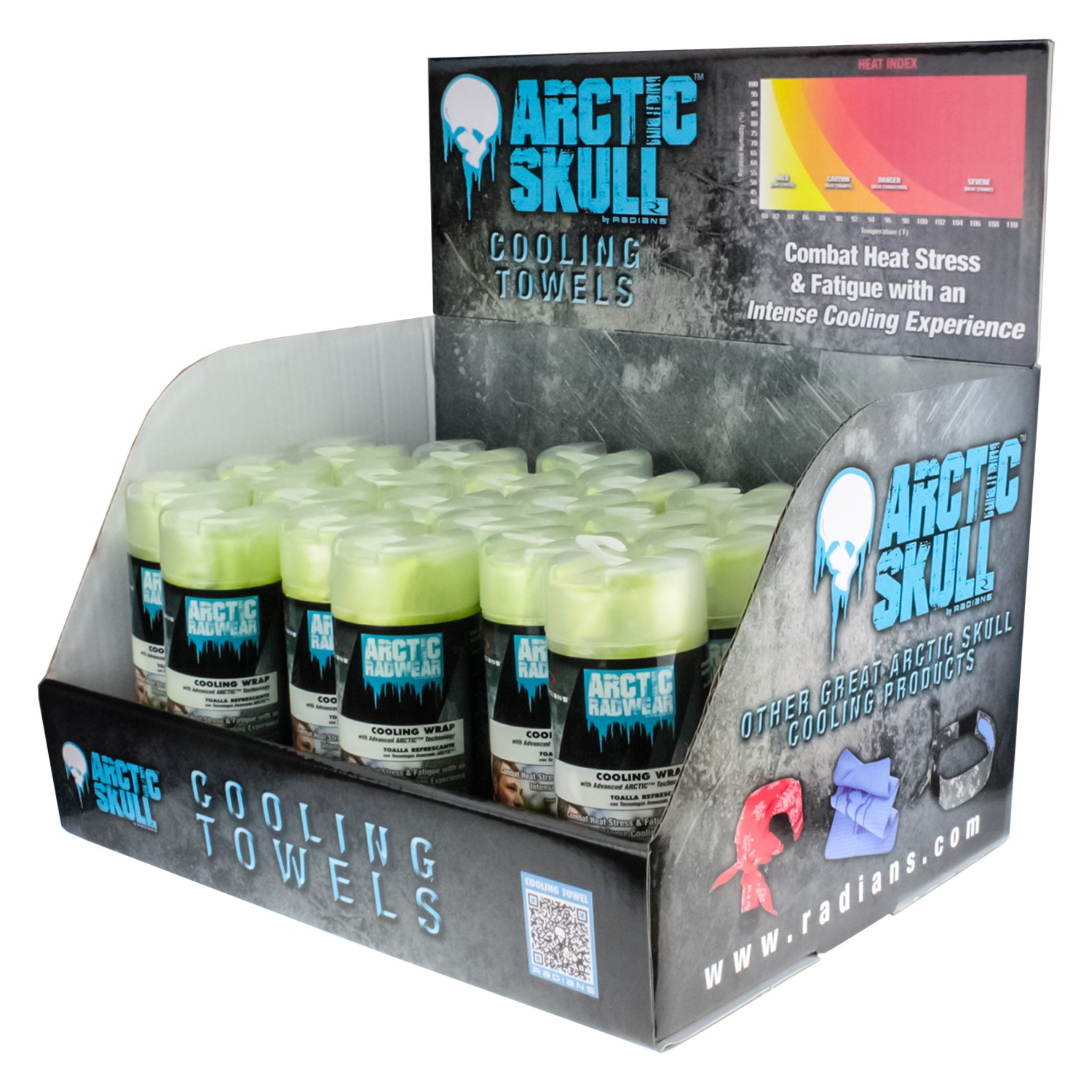 Radians RCS-WCD2 ArcticWear Wrap Display - 24 Lime