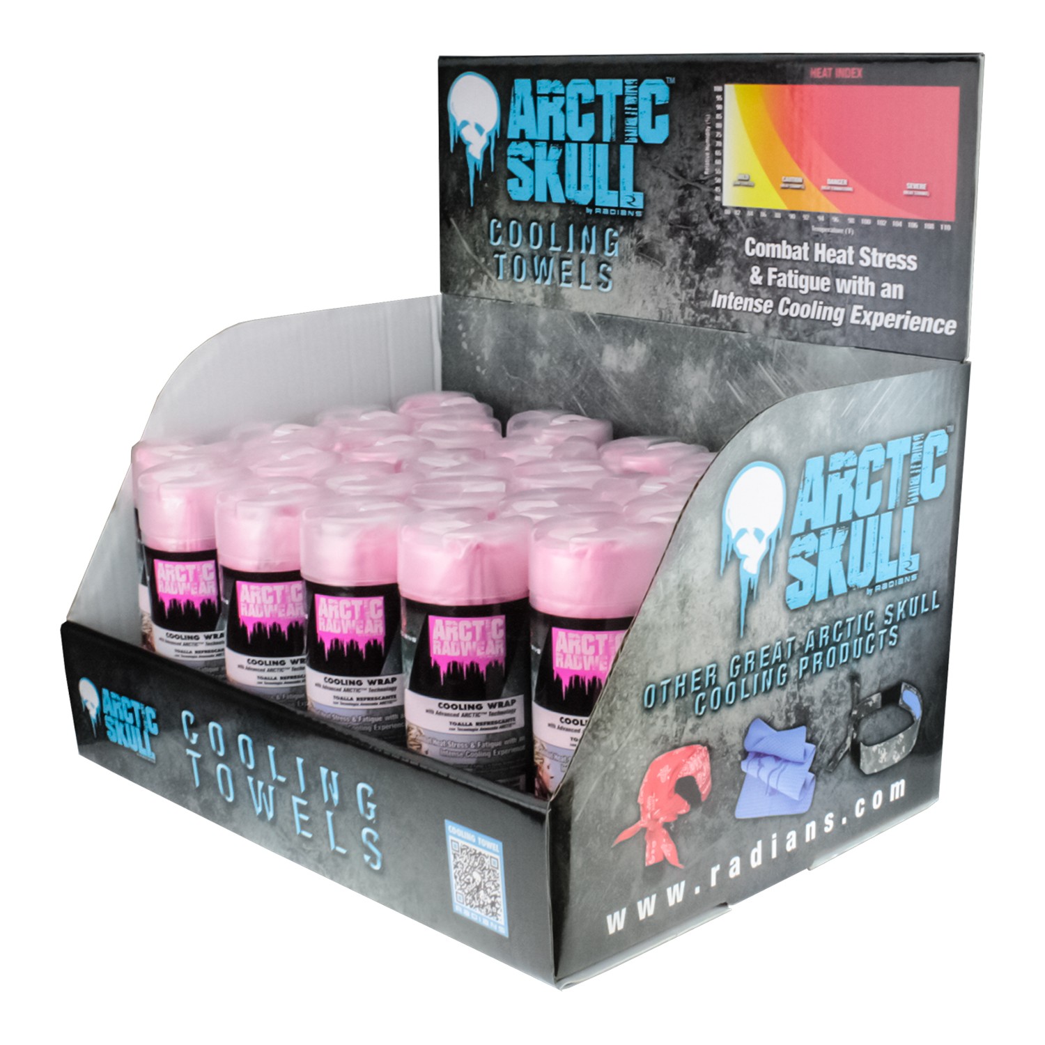 Radians RCS-WCD3 ArcticWear Wrap Display - 24 Pink