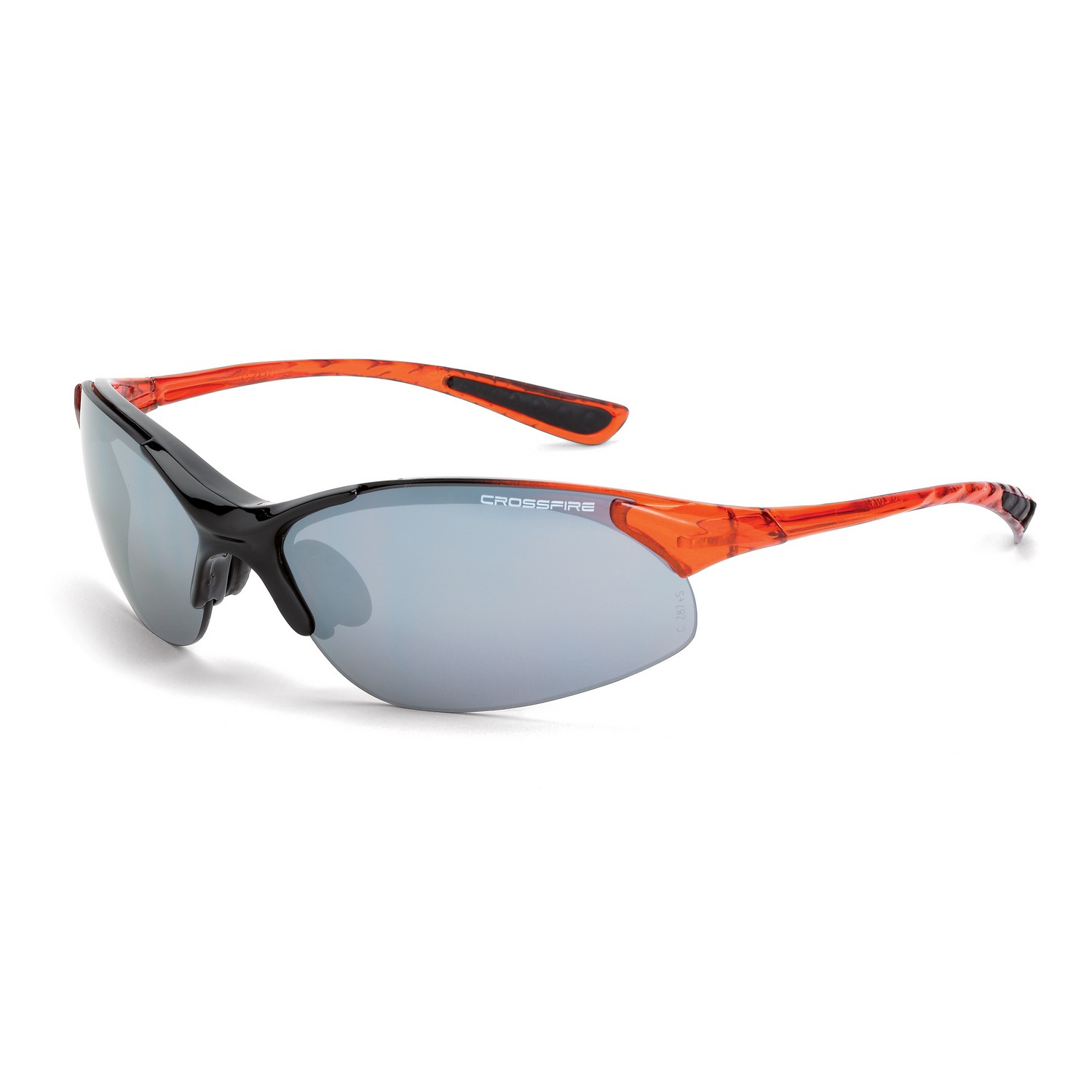 Crossfire 1583 Cobra Black-Orange/Silver Mirror