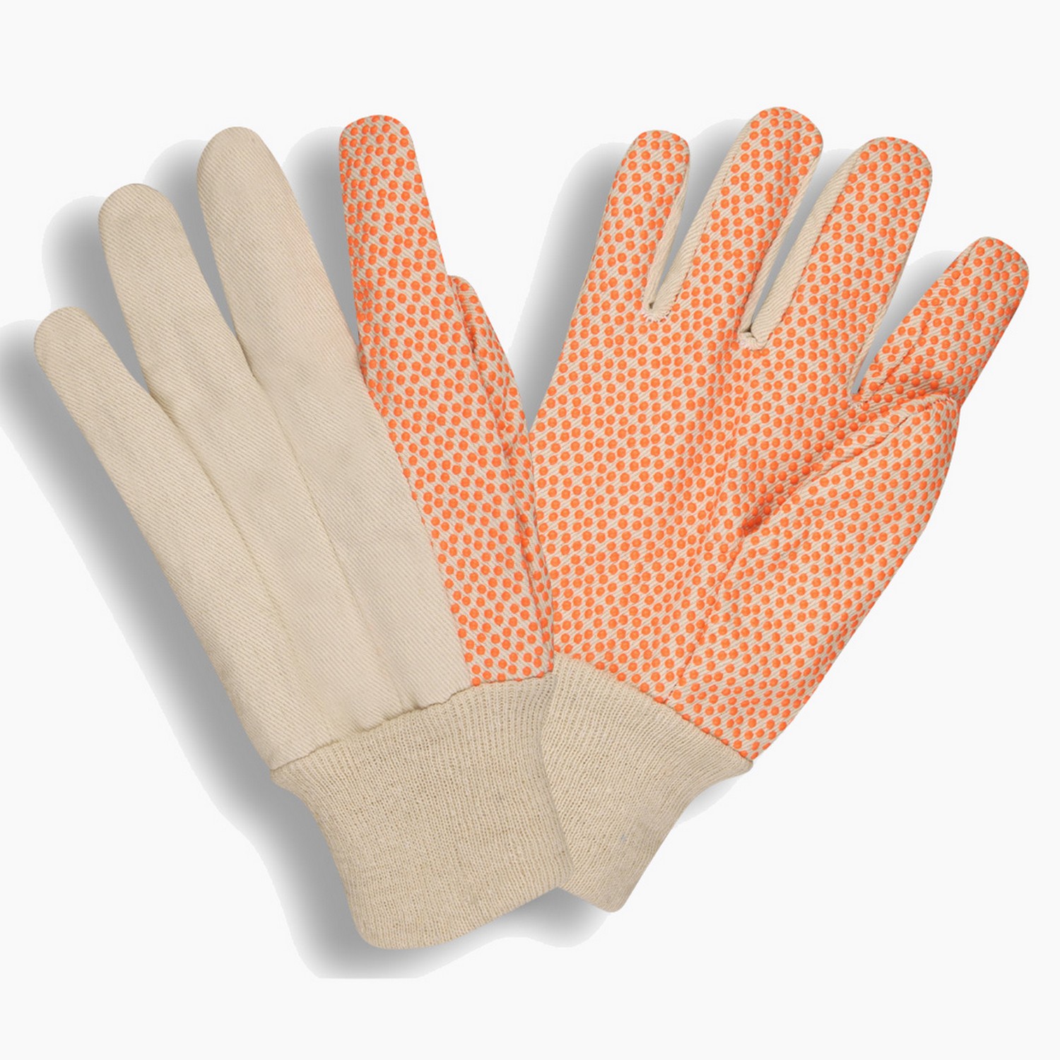 Cordova COR2680 Canvas, Knit Wrist, PVC Dots, 8 oz