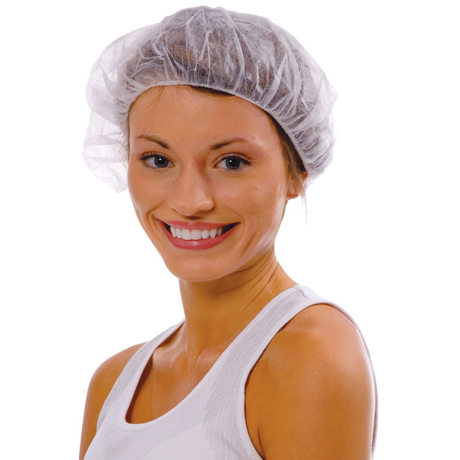 Cordova CORBC19W Bouffant Cap, Polypropylene