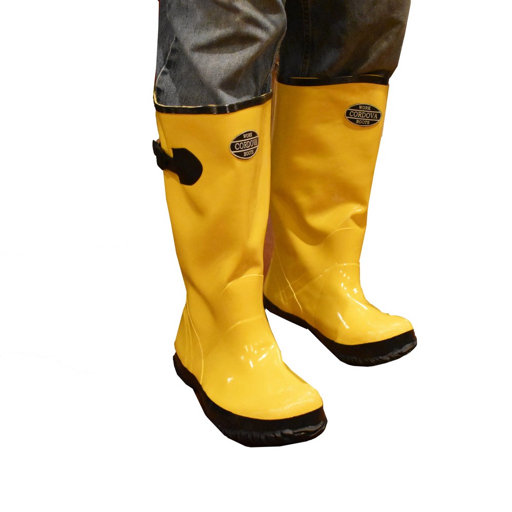 Cordova BYS17 Yellow Boots, Rubber, Slush