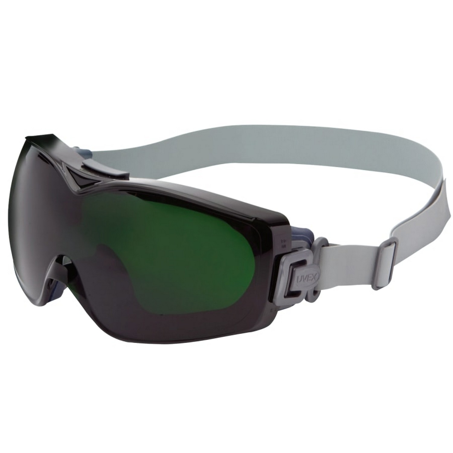 Honeywell Uvex UVXS3975D Stealth OTG Goggles, Shade 5.0/Navy, Dura-Streme Coating, Neoprene Strap