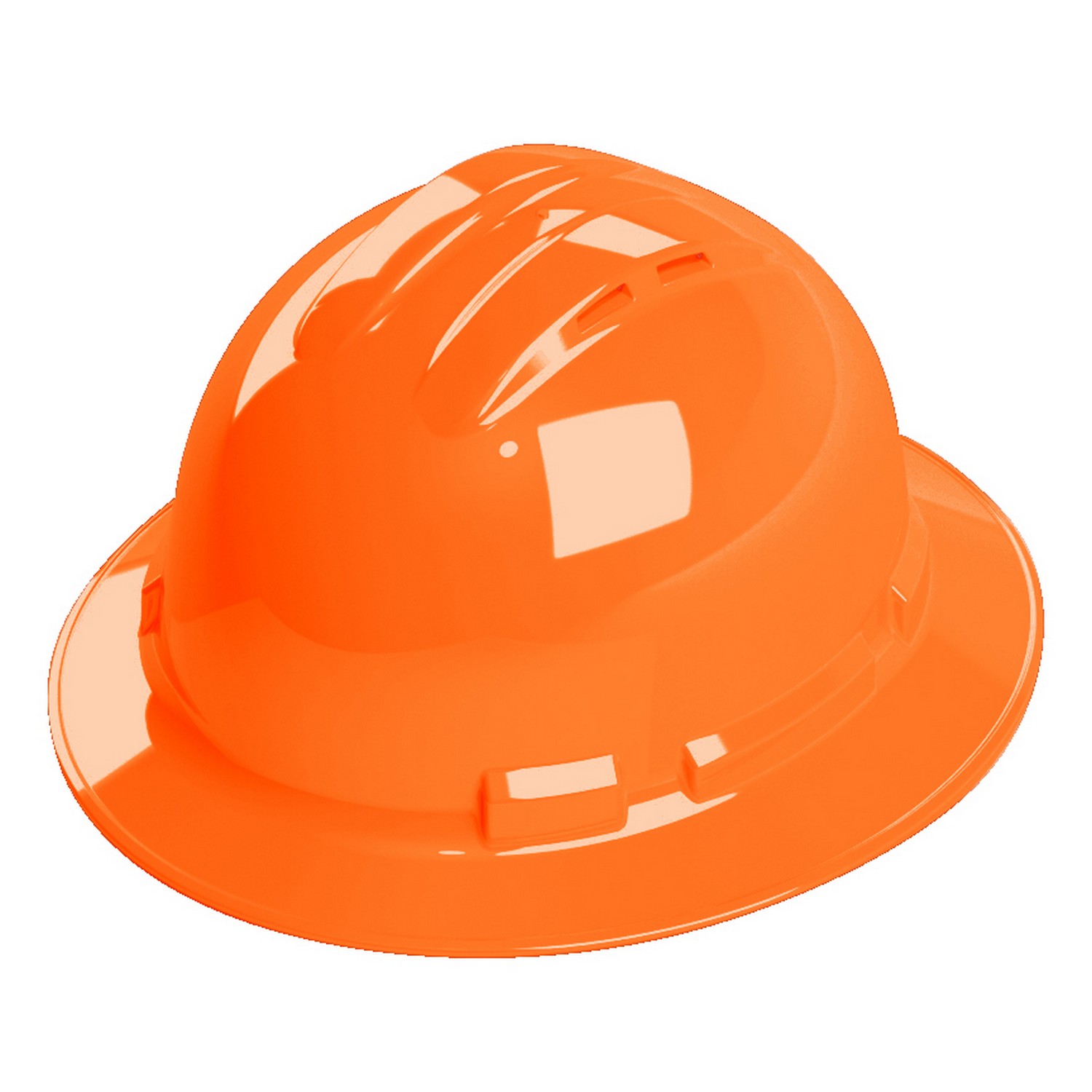 Cordova H34R3V Duo Safety, Hard Hat, Full Brim, 4-Point, Pinlock, Vented, Orange