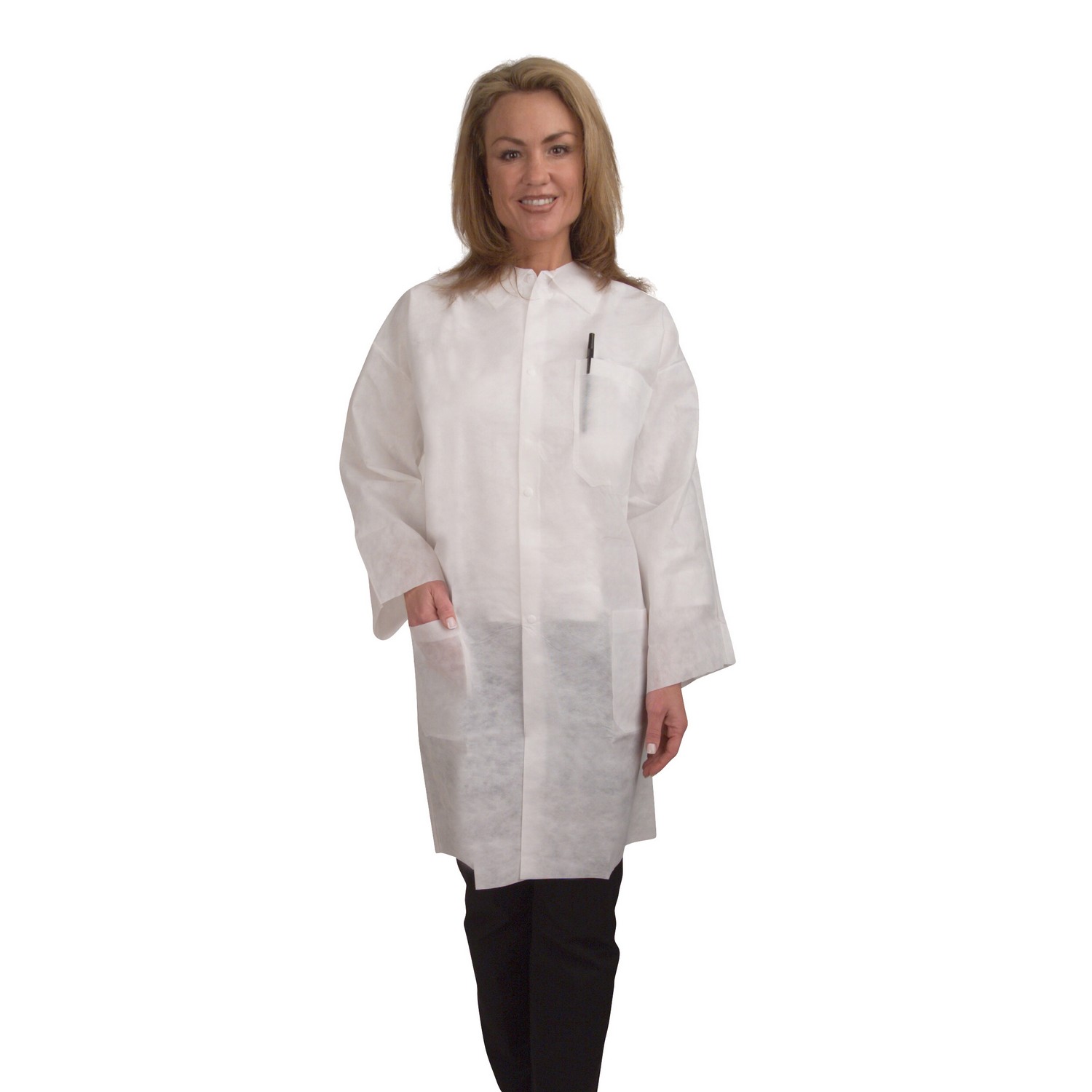 Cordova CORLC55 Polypropylene, Lab Coat