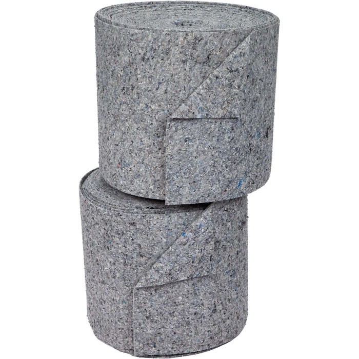 ABSRAGRUG18 18" x 50' Heavy Duty Absorbent Roll Split Roll