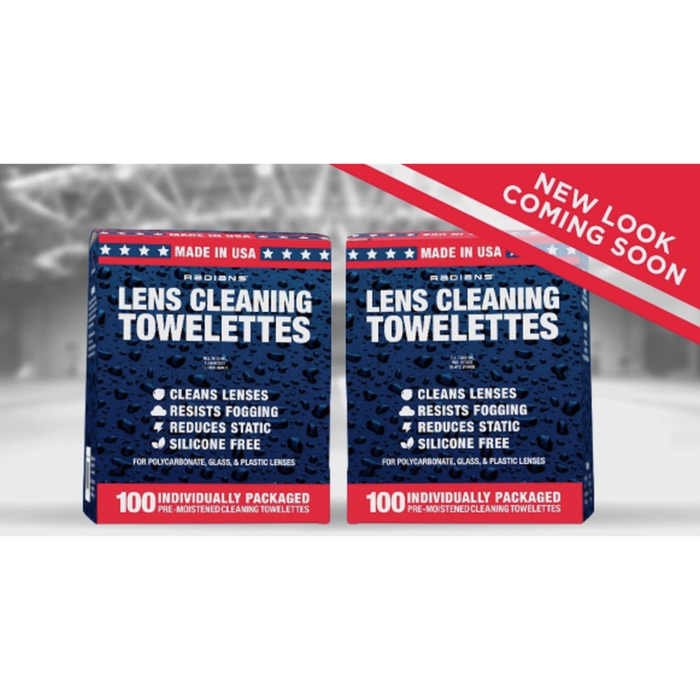 Radians LCD100 Lens Clnr Towelette Dispnsr Of 100