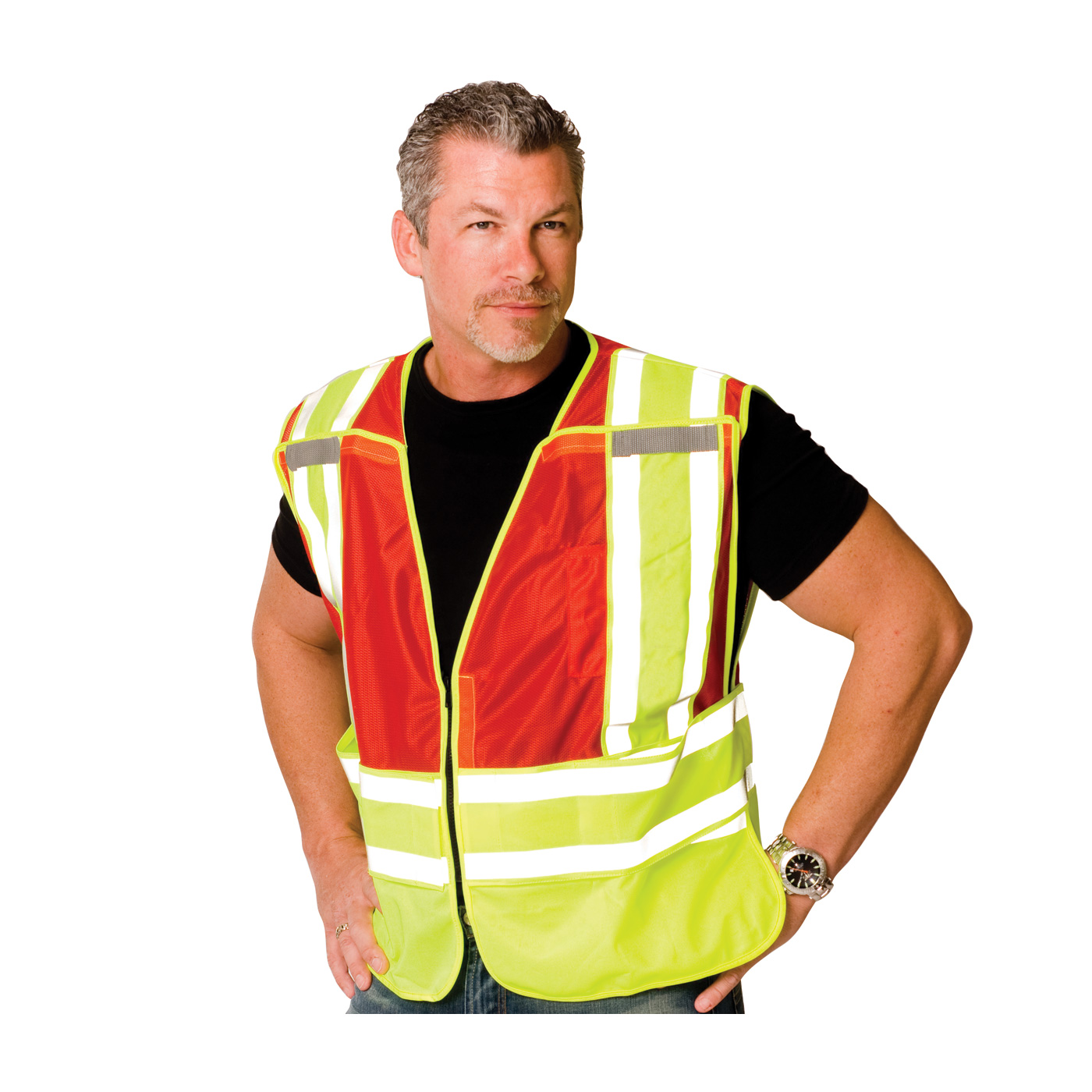 PIP 310-1100 Non-ANSI Long Sleeve T-Shirt Hi-Vis Yellow