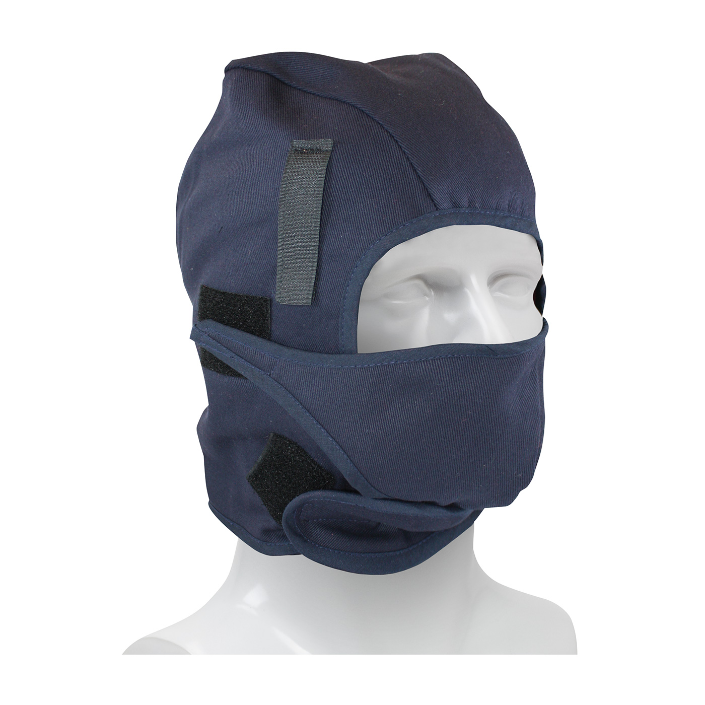 PIP 364-ML2FMP 2-Layer Cotton Twill / Fleece Winter Liner with Mouthpiece and FR Treated Outer Shell - Mid Length Navy