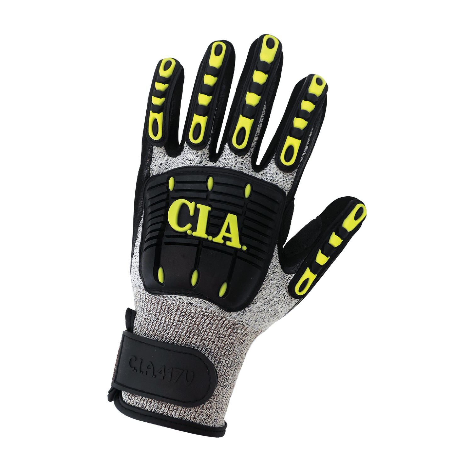 Global Glove CIA417V - Vise Gripster C.I.A. - Cut And Impact Resistant Nitrile Dipped Gloves, Cut Resistant Glove, A2