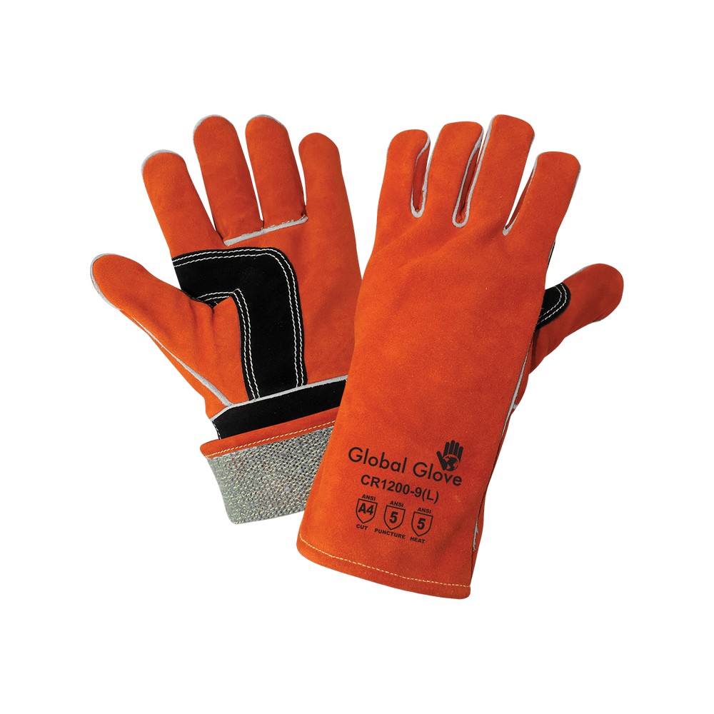Global Glove CR1200 - Welding Gloves, Cut Resistant Glove, A4
