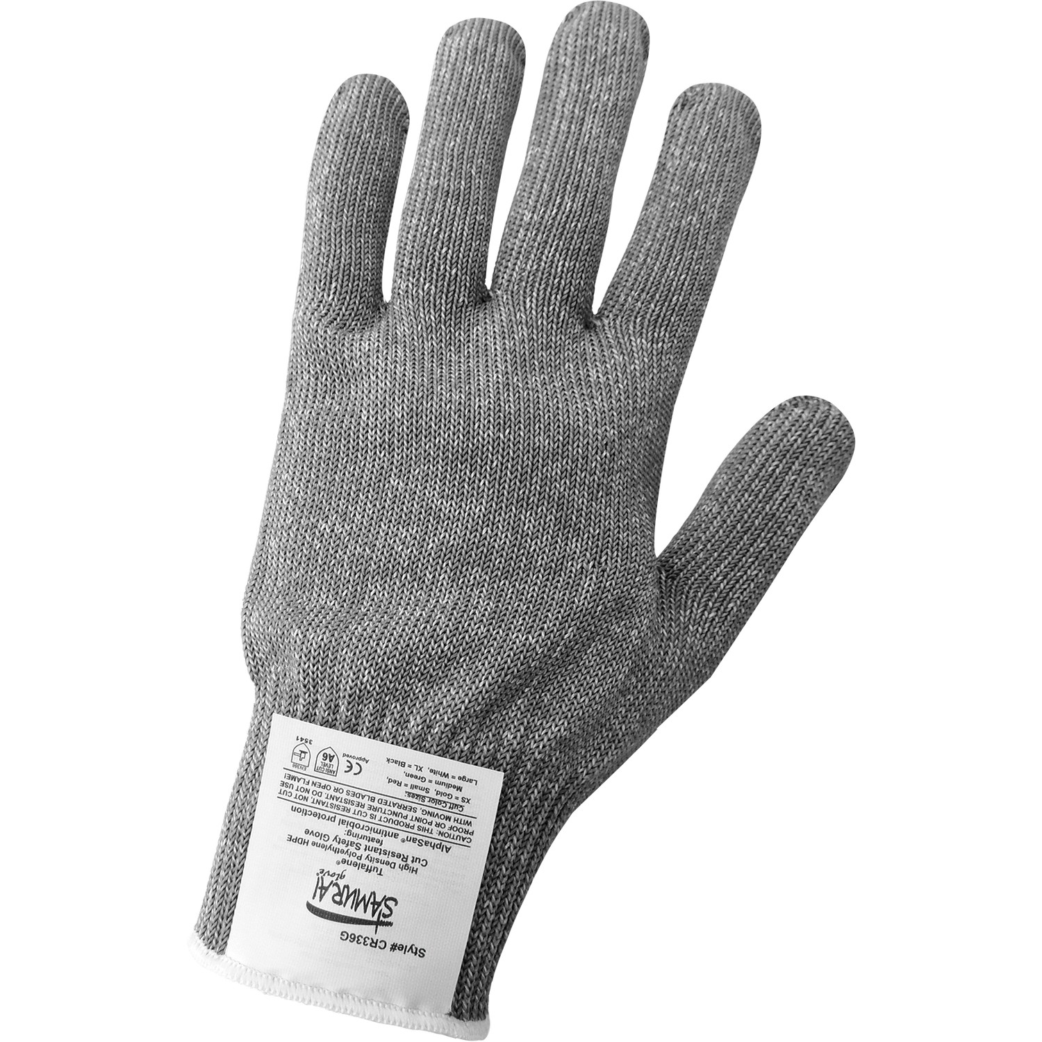 Global Glove CR336G - Samurai Glove - Antimicrobial Treated  Cut Resistant Glove, A6