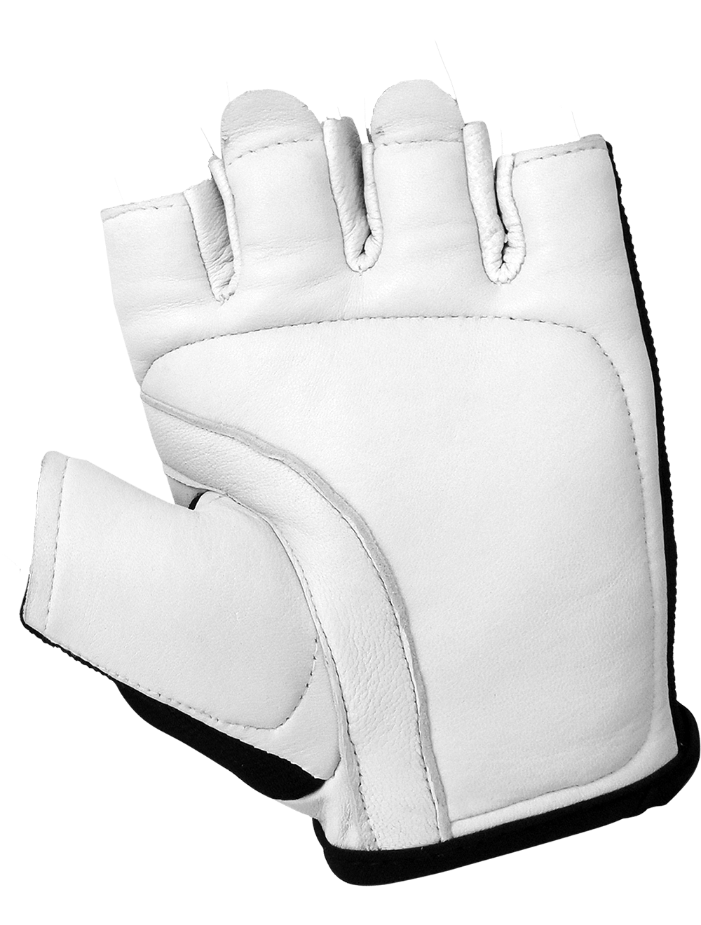 Global Glove AV2000 - Hot Rod Gloves - Fingerless Anti-Shock/Vibration Palm Gloves