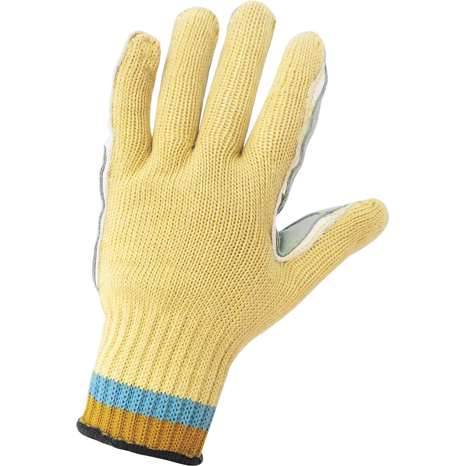 Global Glove K300LF - Cut Resistant Glove Premium Leather Double Palm Gloves, Cut Resistant Glove, A5