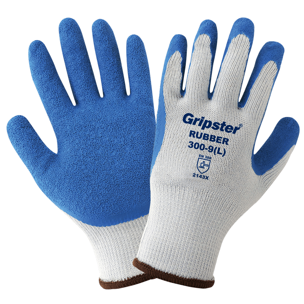 Global Glove 300 - Gripster Etched Rubber Gloves