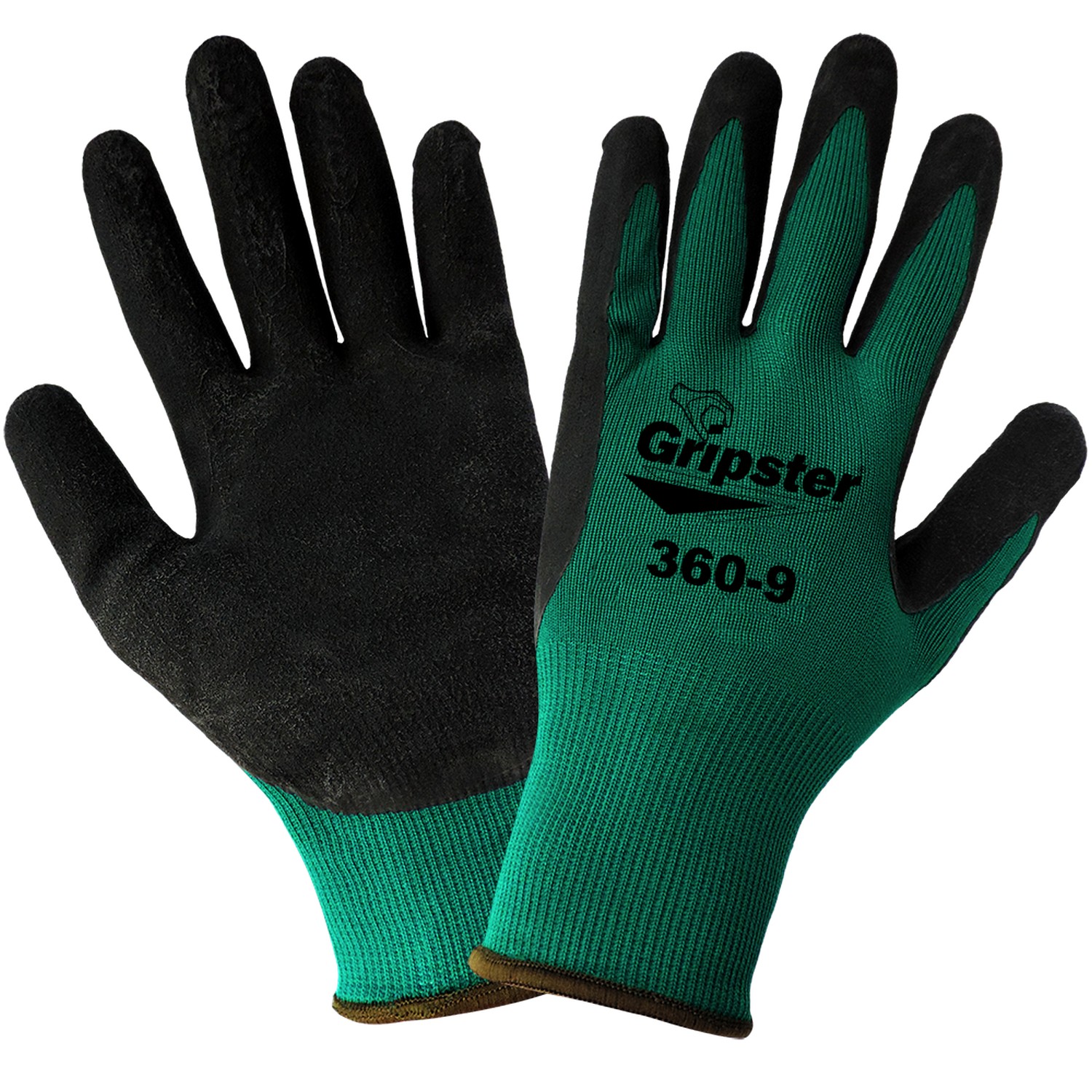 Global Glove 360 - Gripster - Rubber Palm-Dipped Gloves
