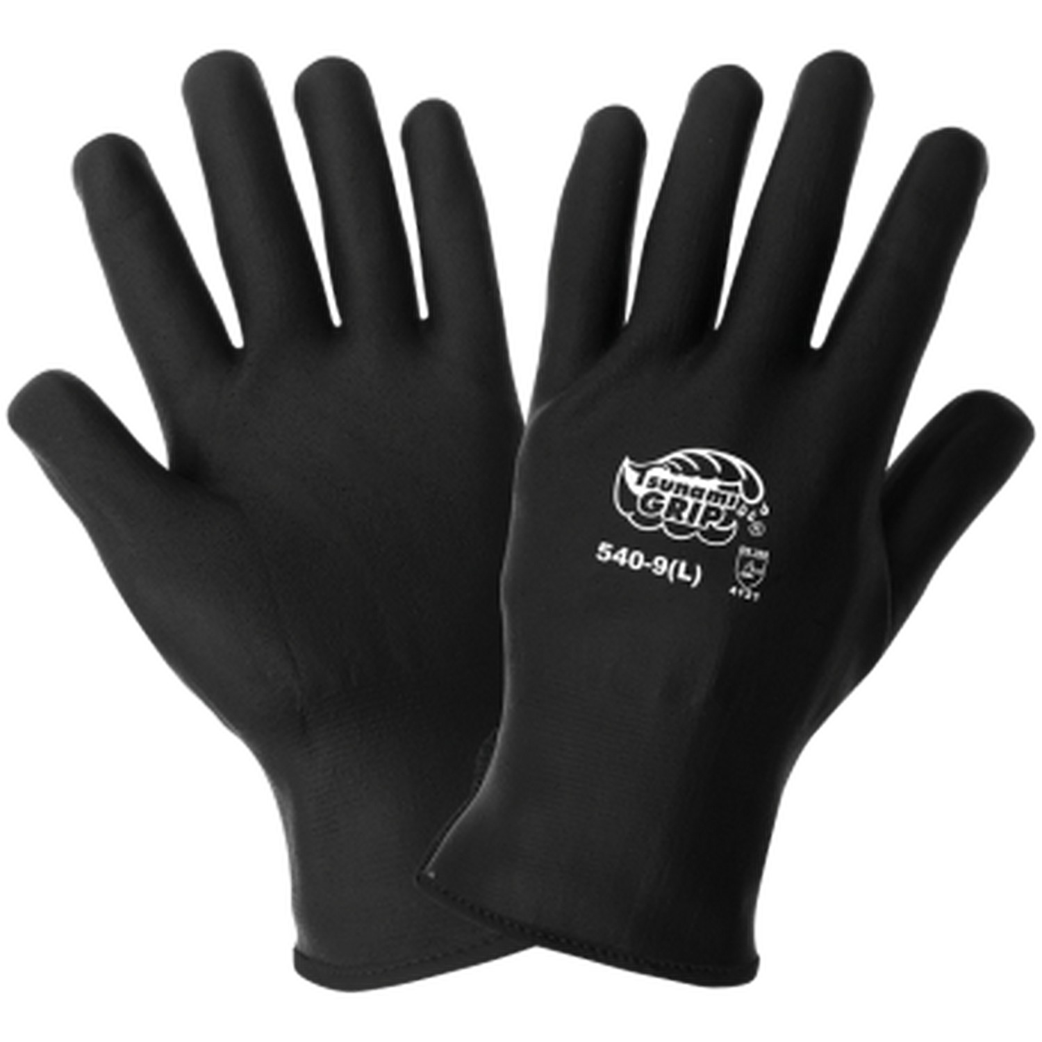 Global Glove 540 - Tsunami Grip - Drivers Style Foam Nitrile Coated Gloves