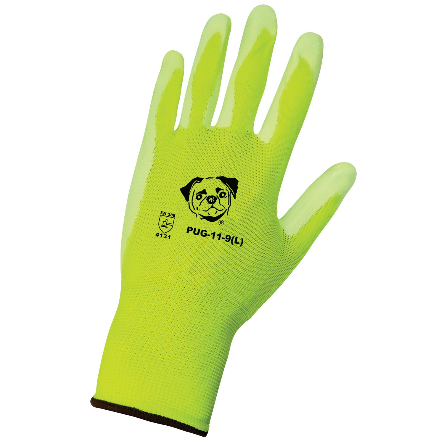 Global Glove PUG-11 - High-Visibility Polyurethane Coated Gloves (GGLPUG-11)