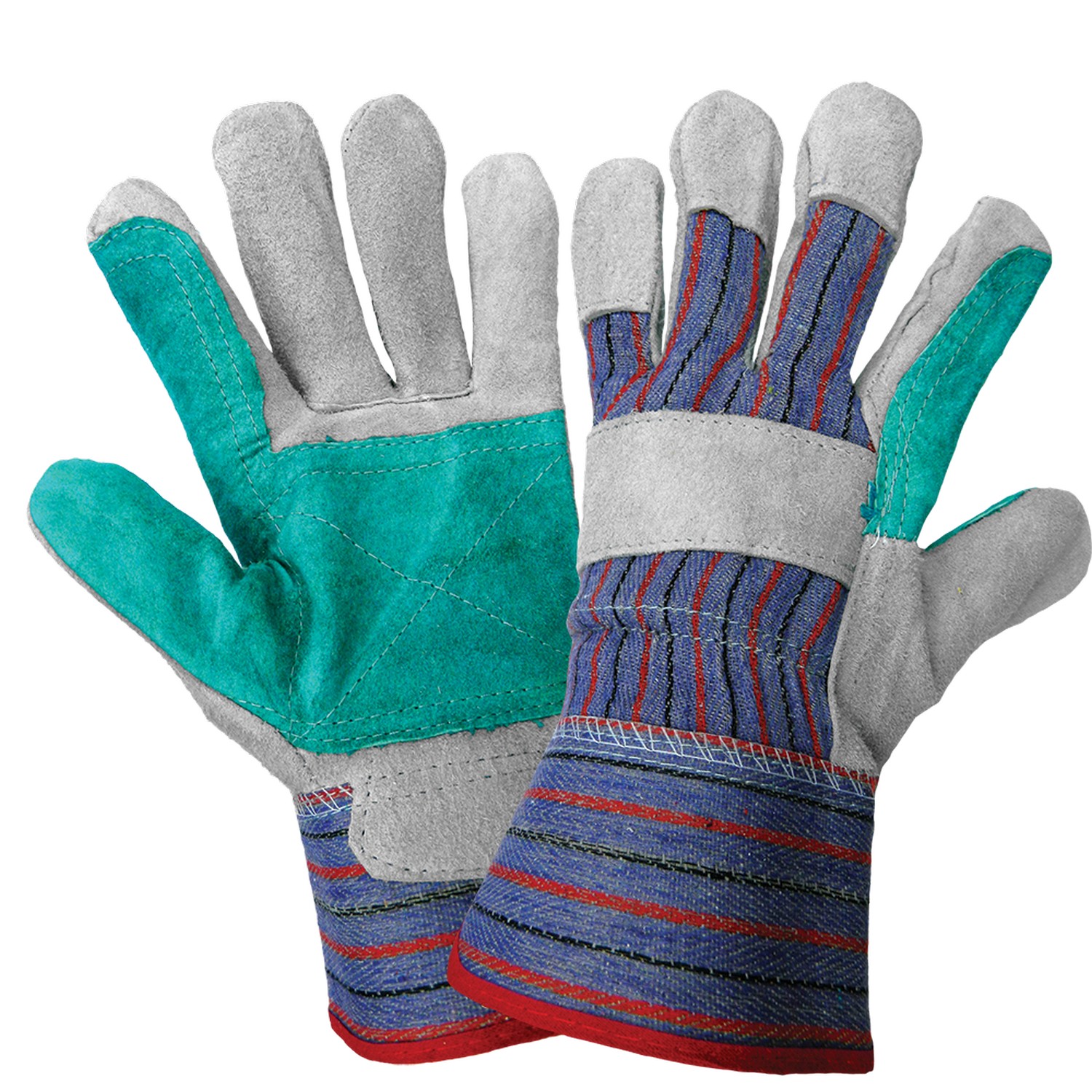 Global Glove 2300DP - Economy Cowhide Double Palm Gloves