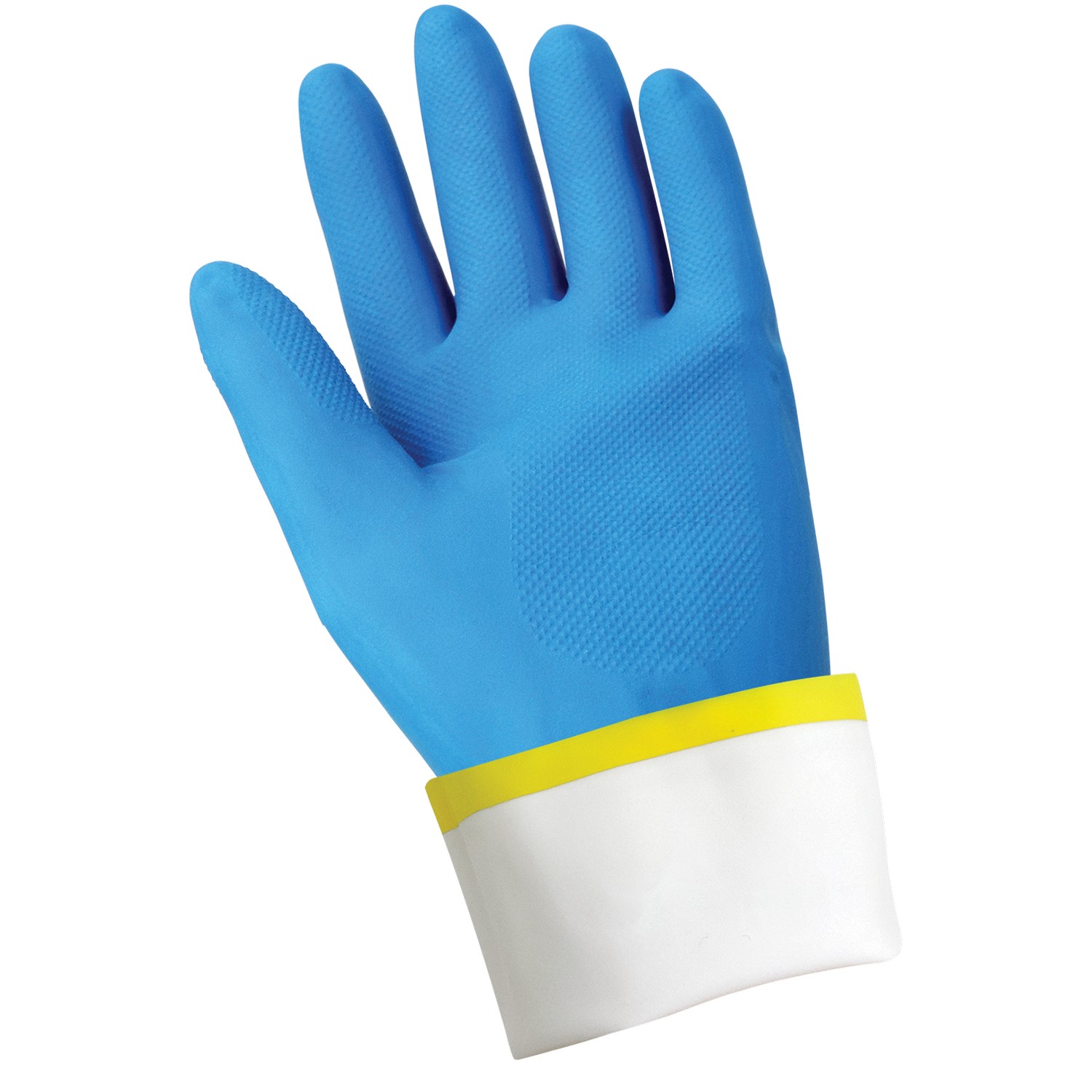 Global Glove 244 - Flock-Lined Neoprene Over Rubber Gloves